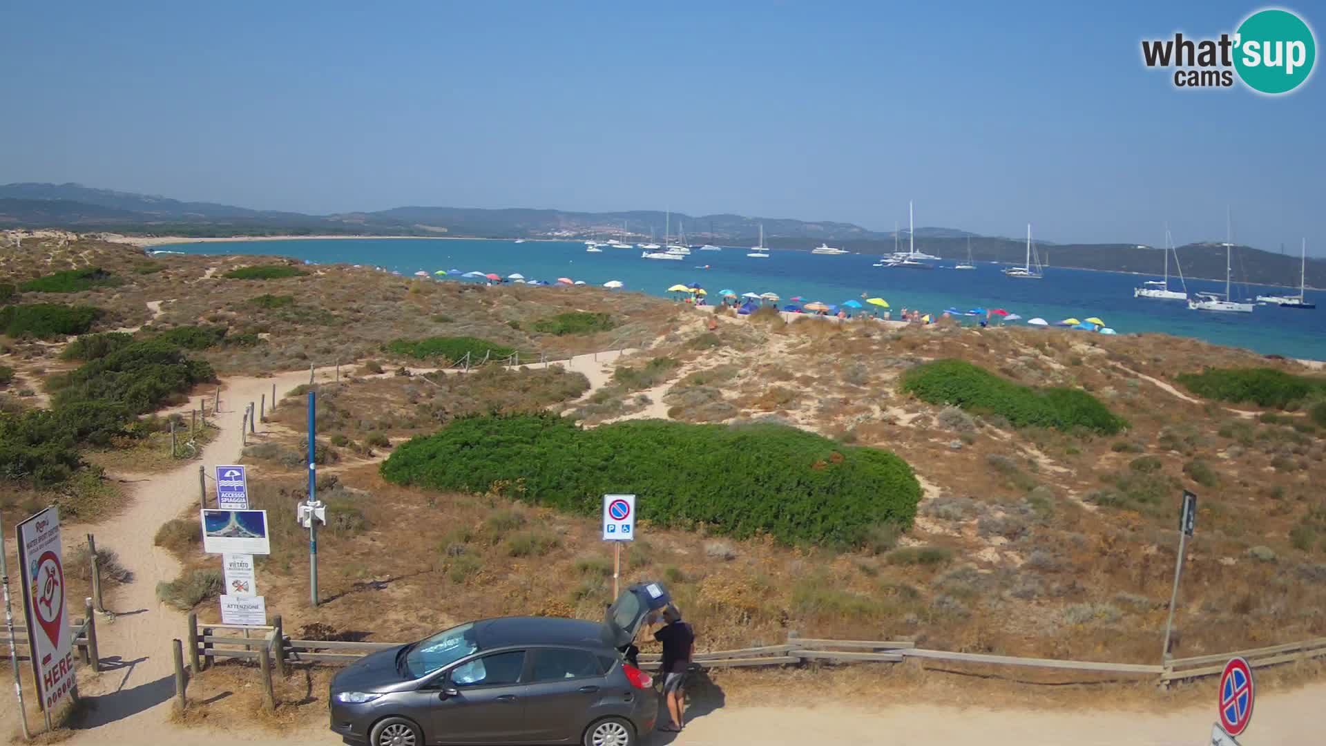 Web kamera plaža Porto Pollo – Rupi’s