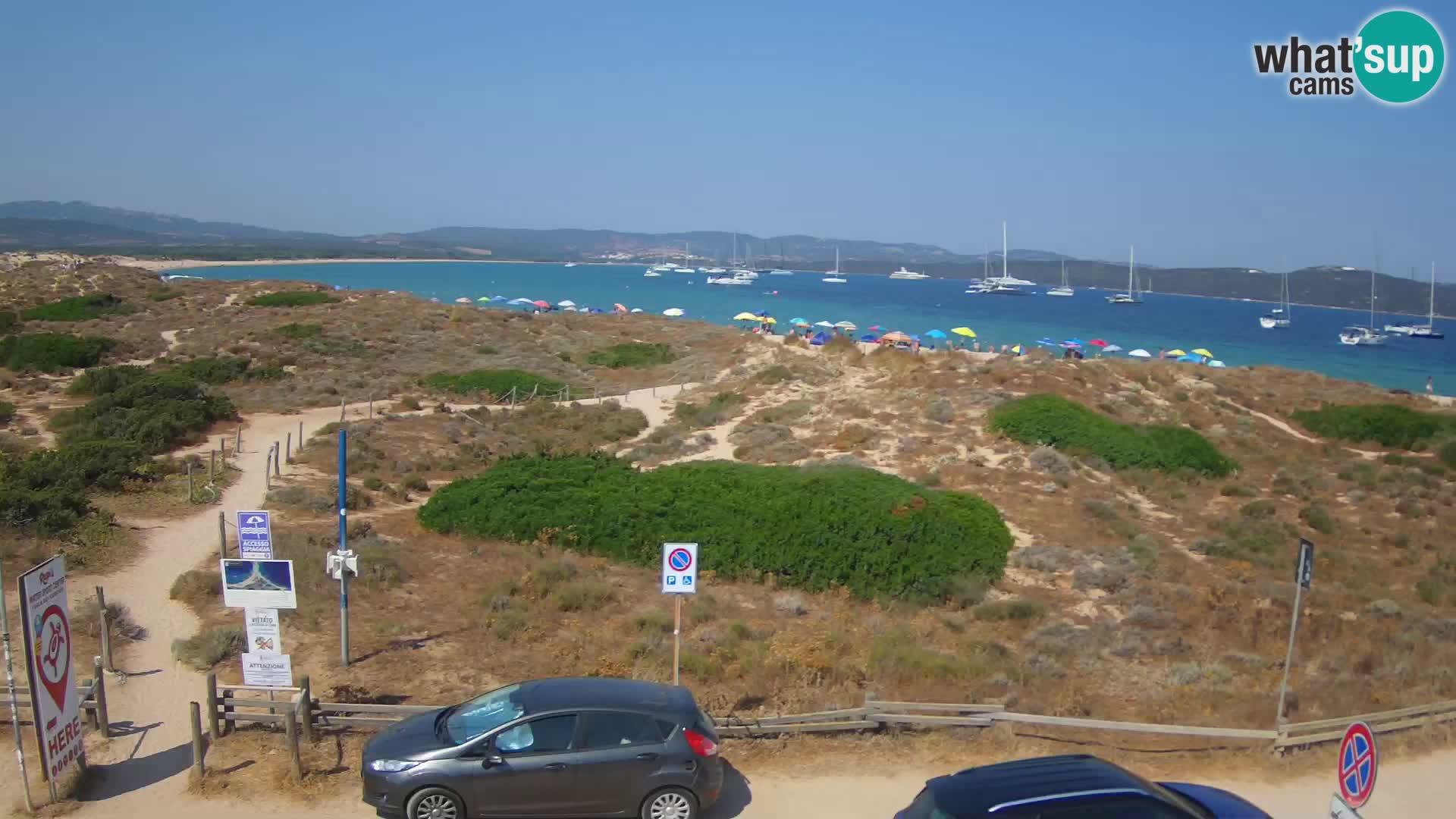 Web kamera plaža Porto Pollo – Rupi’s