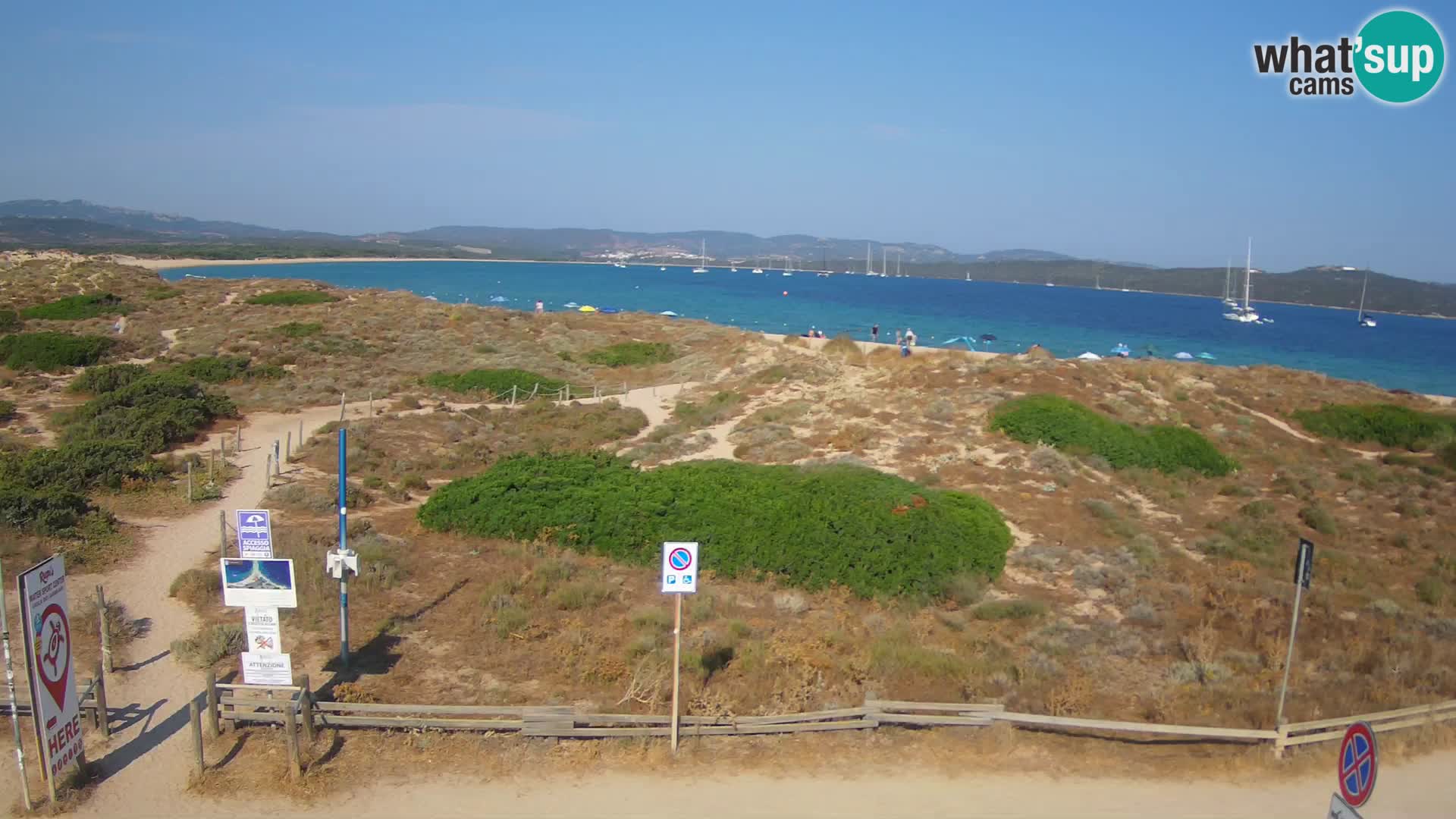 Web kamera plaža Porto Pollo – Rupi’s