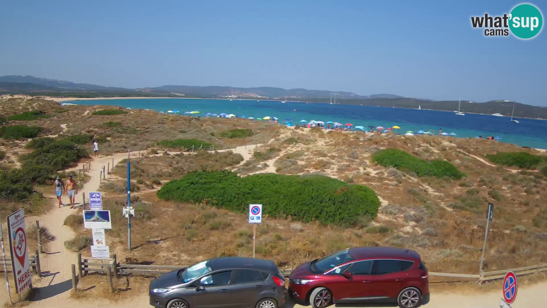 Web kamera plaža Porto Pollo – Rupi’s