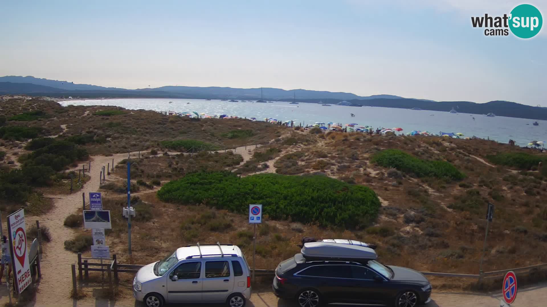 Spletna kamera plaža Porto Pollo – Rupi’s