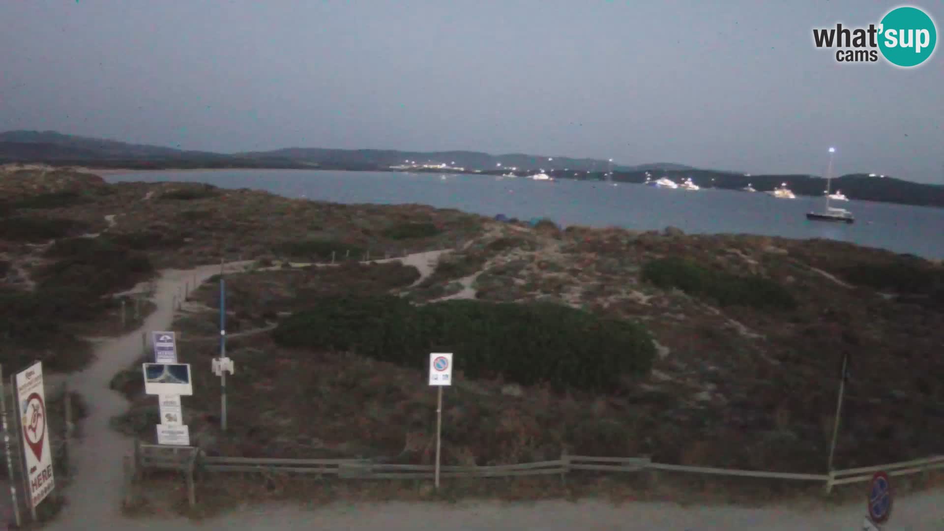 Web kamera plaža Porto Pollo – Rupi’s
