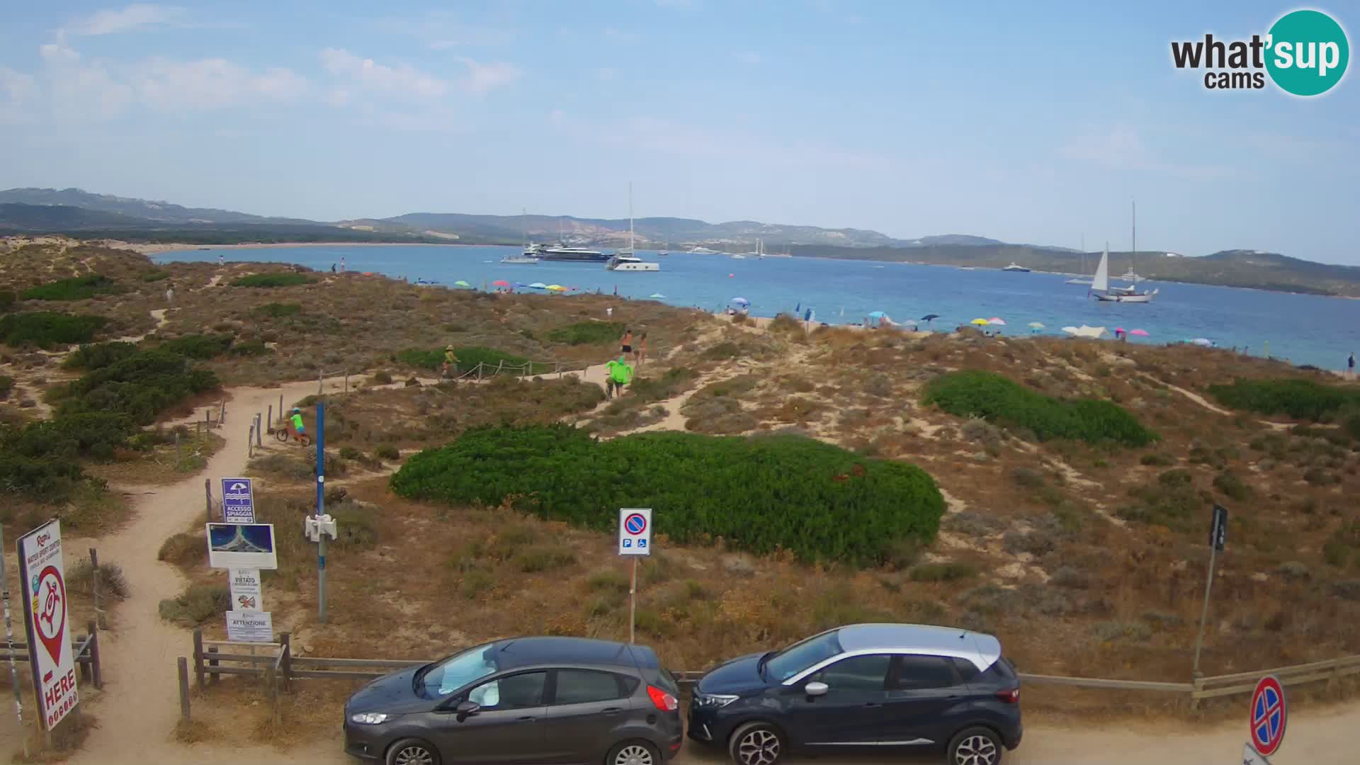 Web kamera plaža Porto Pollo – Rupi’s