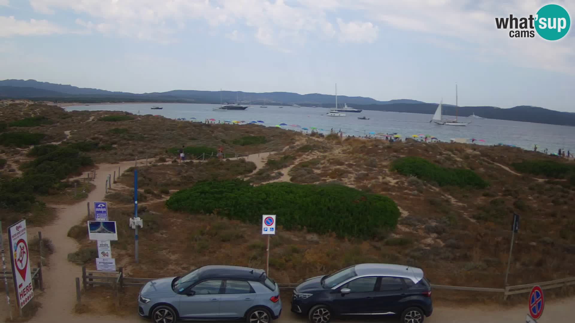 Web kamera plaža Porto Pollo – Rupi’s