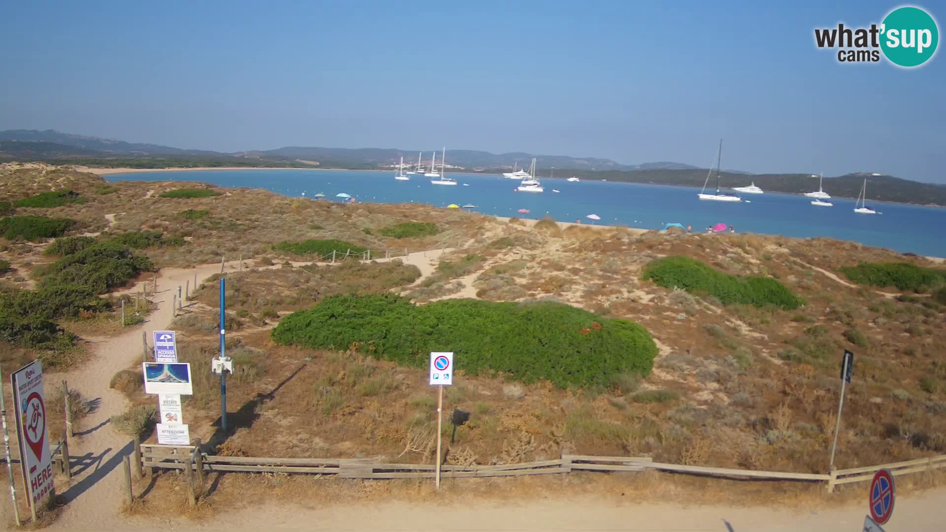 Web kamera plaža Porto Pollo – Rupi’s