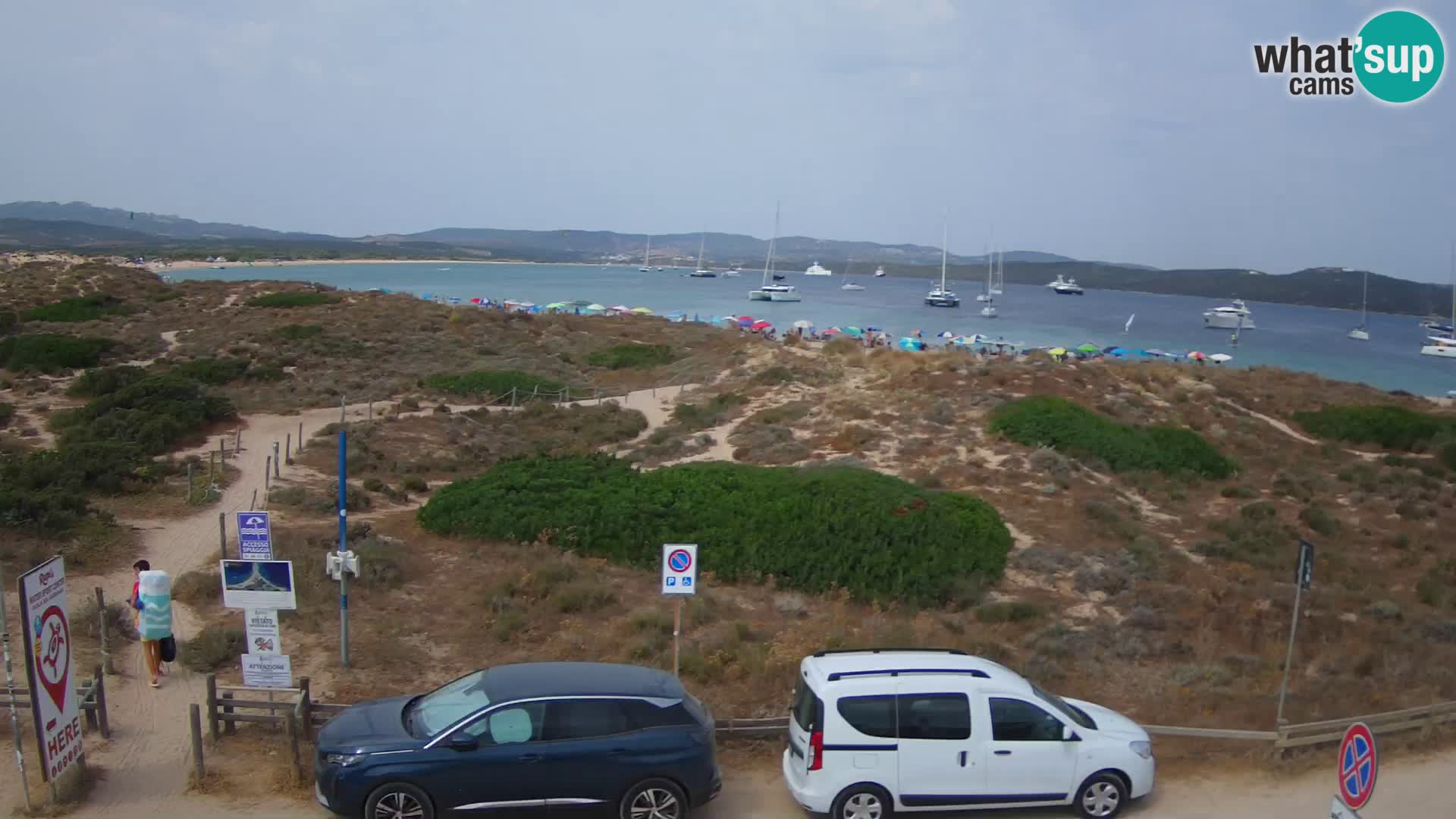 Web kamera plaža Porto Pollo – Rupi’s