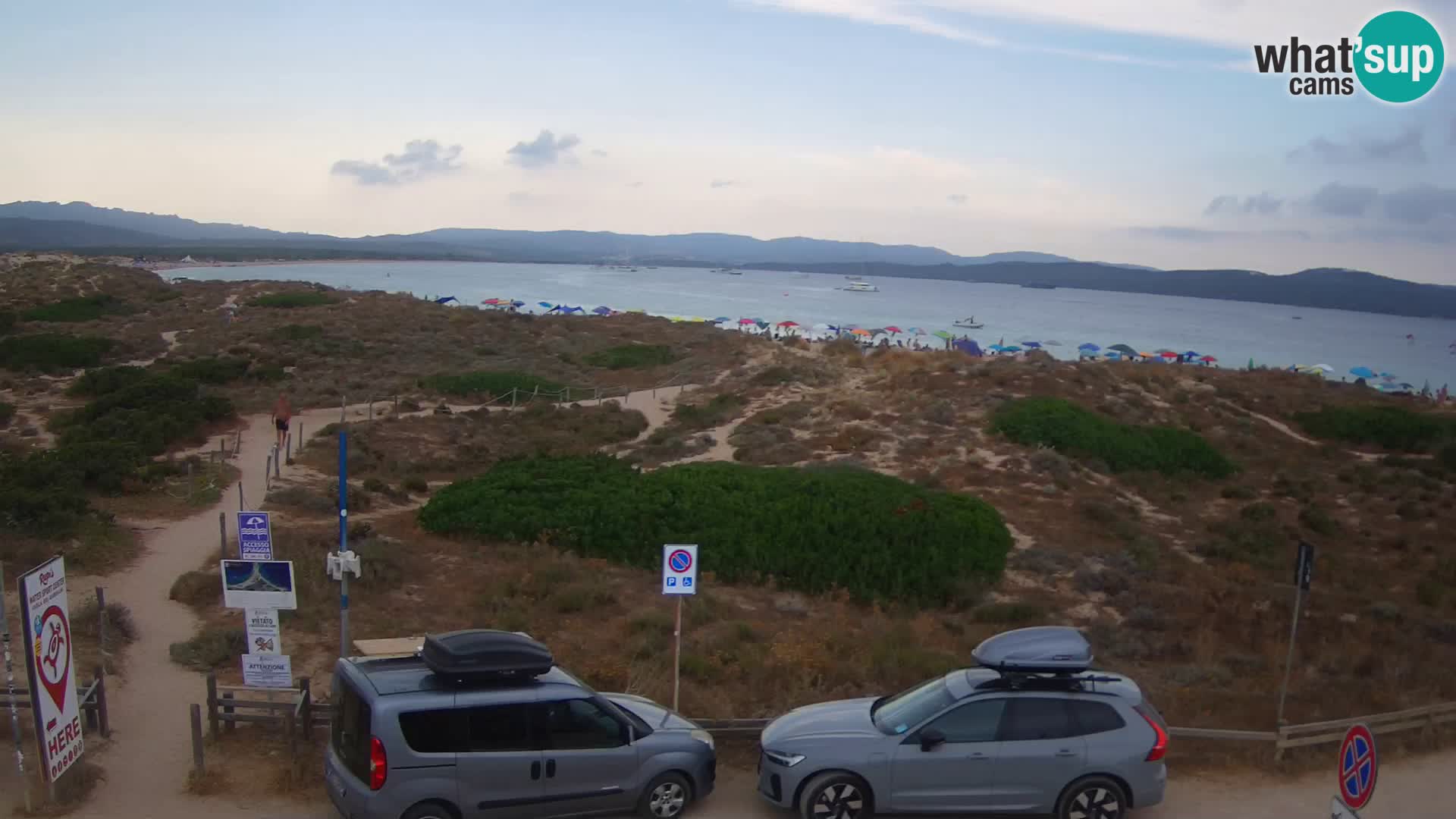 Web kamera plaža Porto Pollo – Rupi’s
