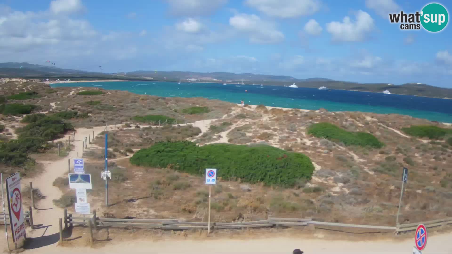 Spletna kamera plaža Porto Pollo – Rupi’s