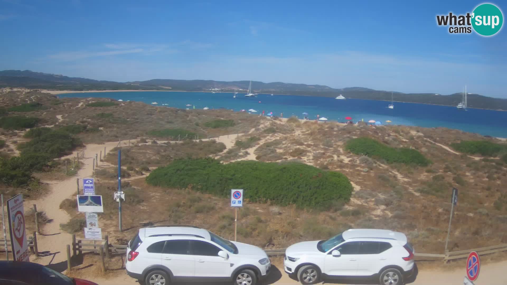 Web kamera plaža Porto Pollo – Rupi’s