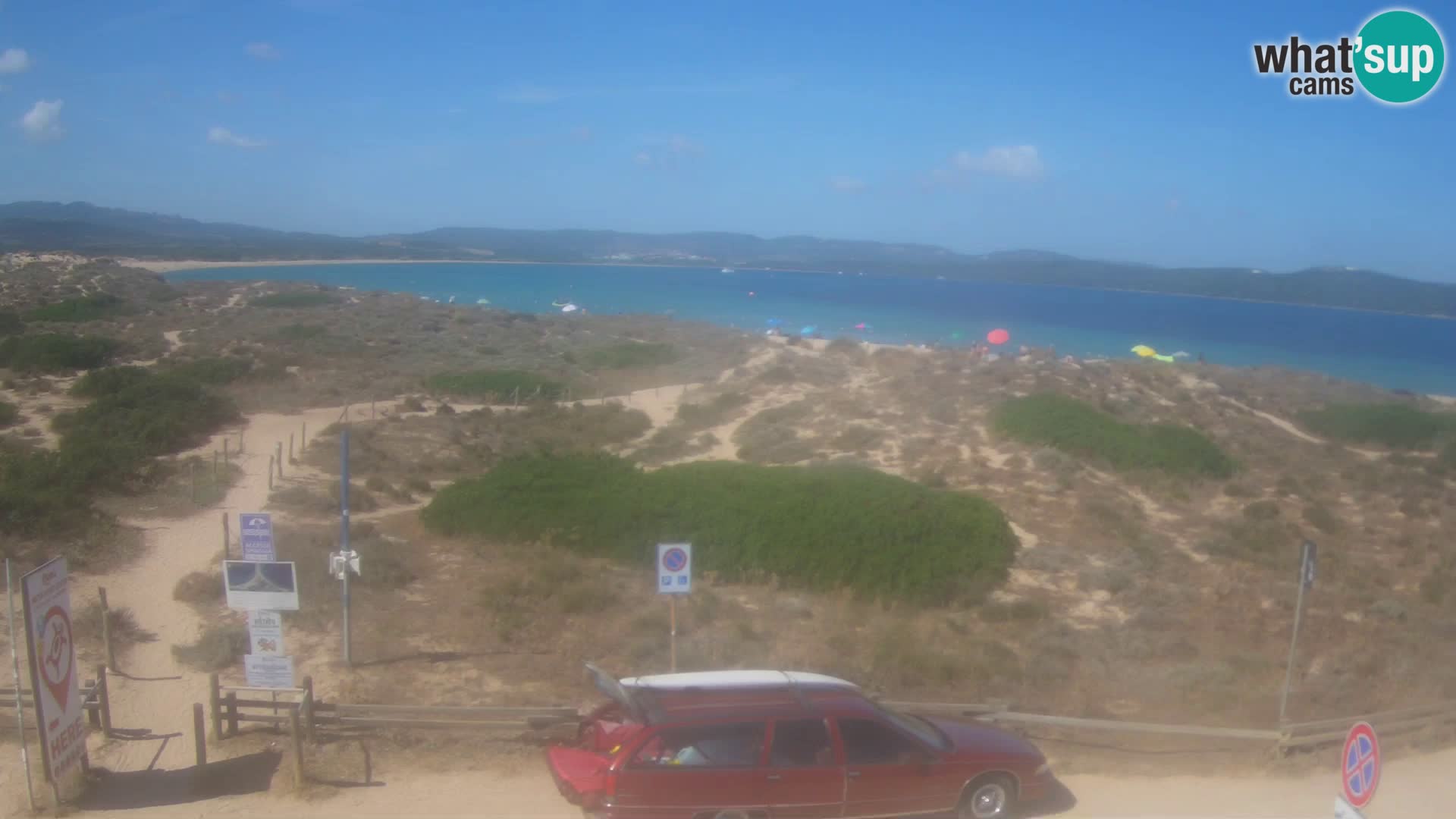 Spletna kamera plaža Porto Pollo – Rupi’s