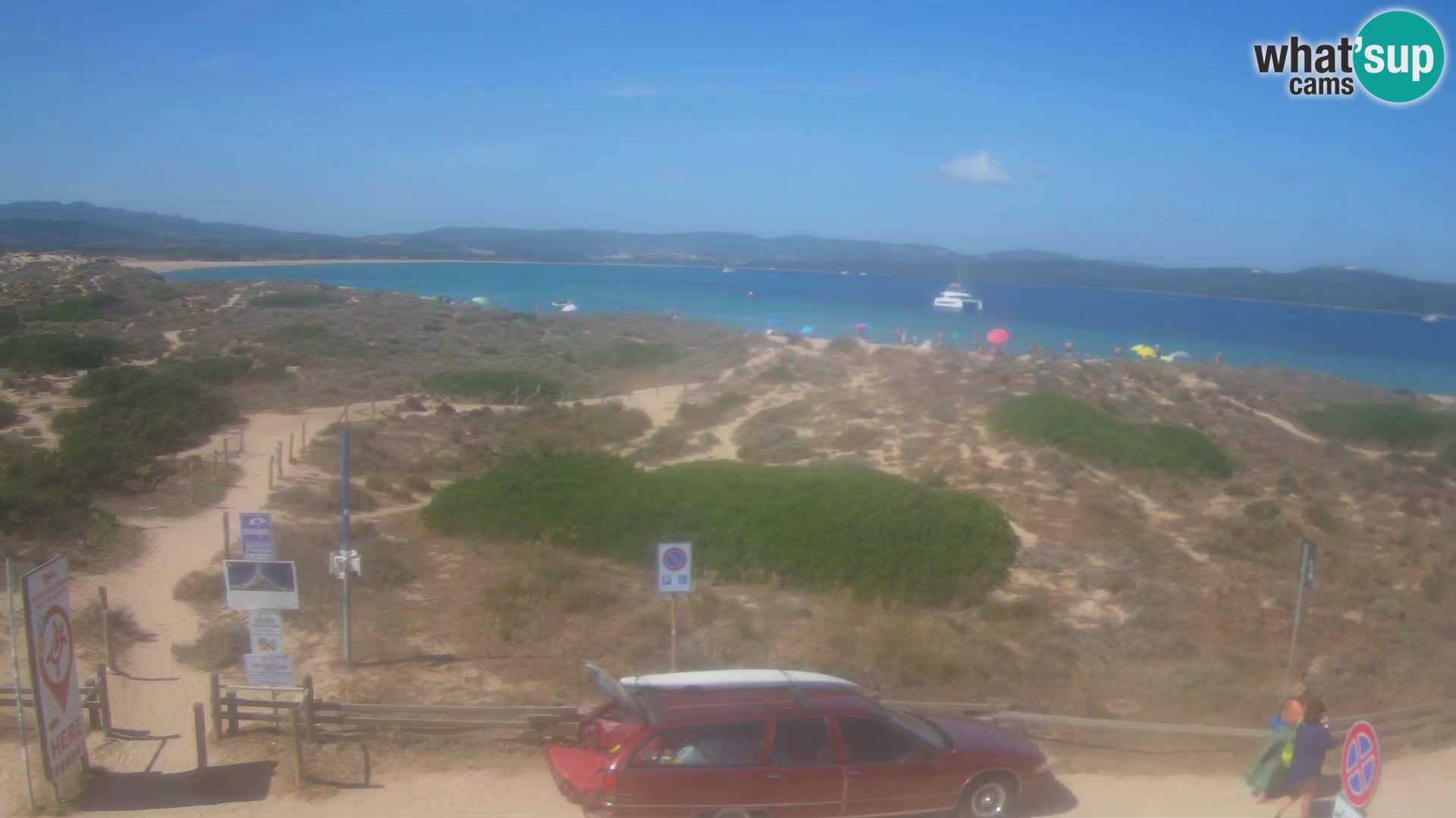 Spletna kamera plaža Porto Pollo – Rupi’s