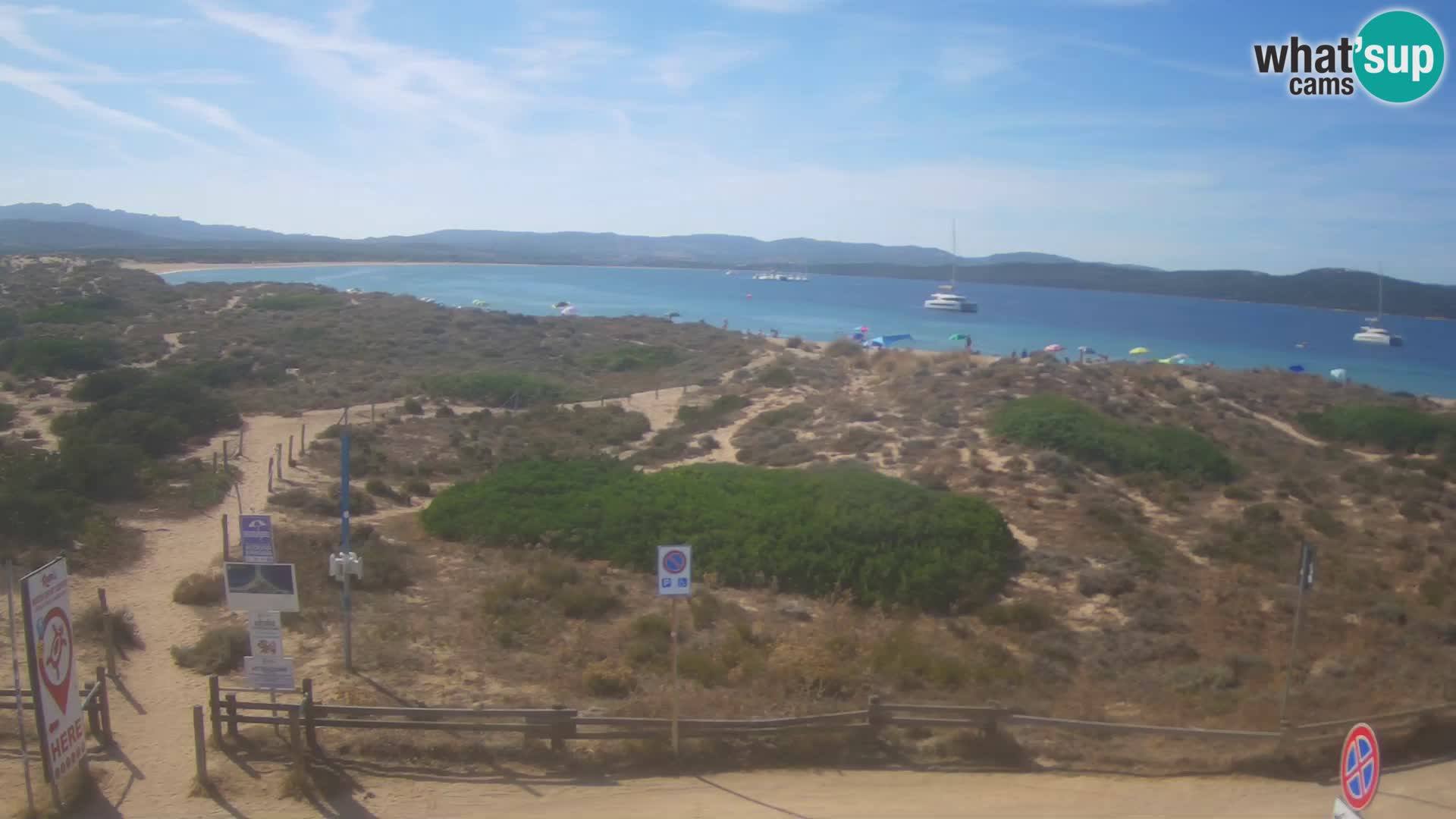 Webcam spiaggia Porto Pollo – Rupi’s bar