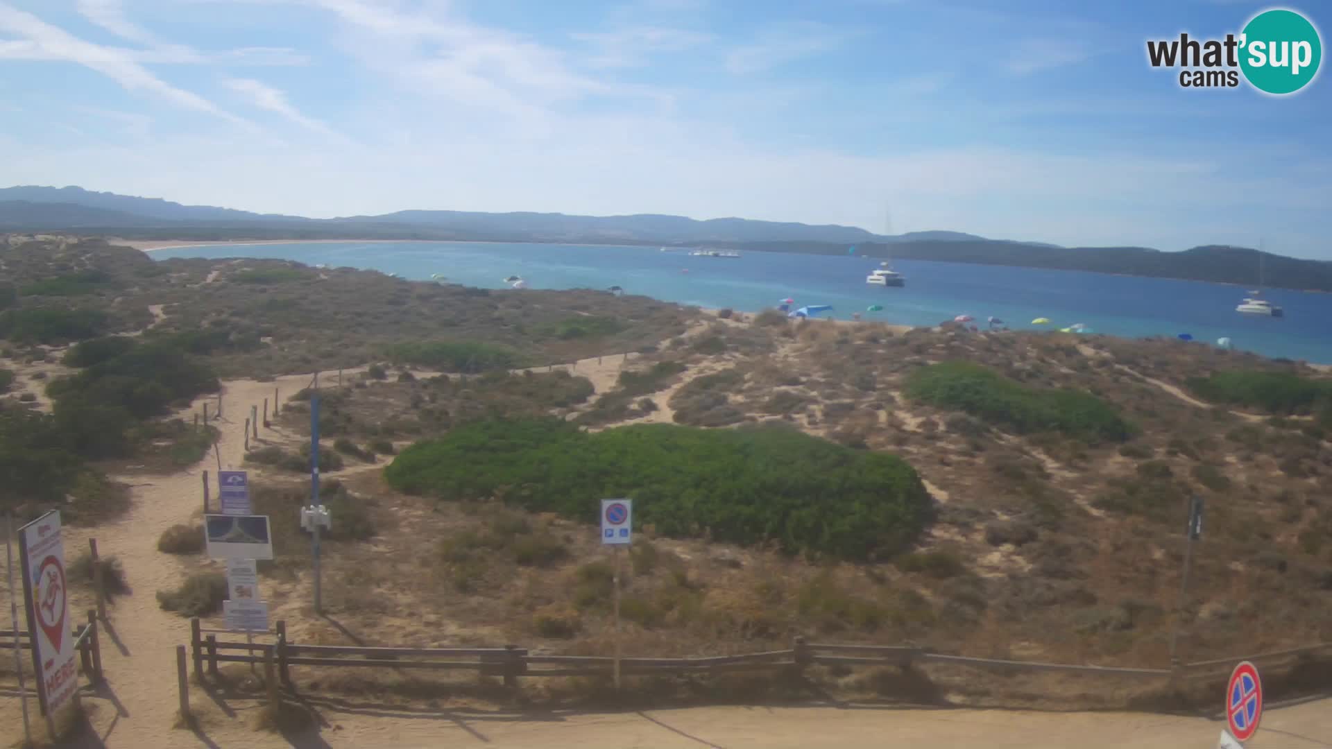 Spletna kamera plaža Porto Pollo – Rupi’s