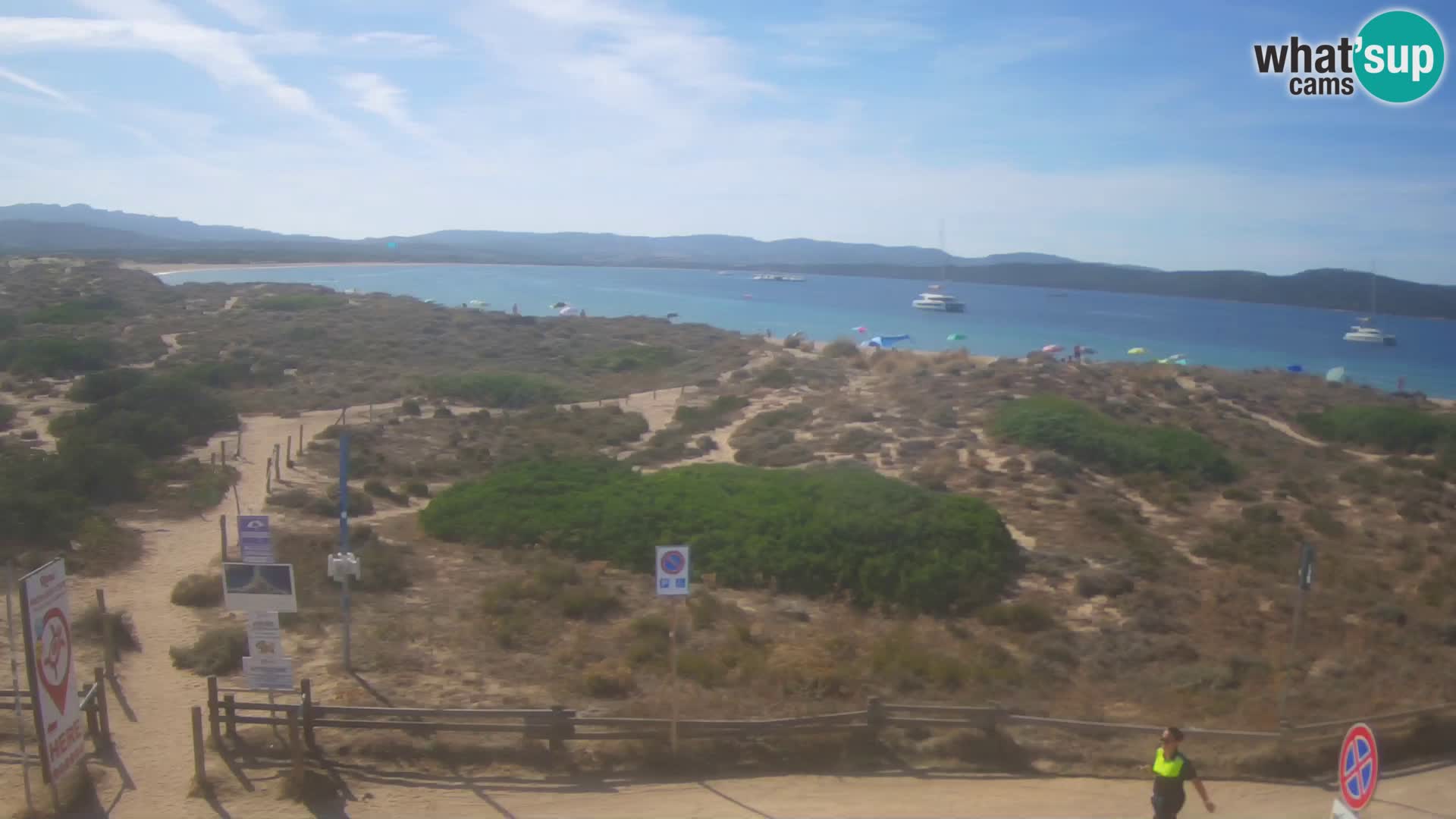 Spletna kamera plaža Porto Pollo – Rupi’s