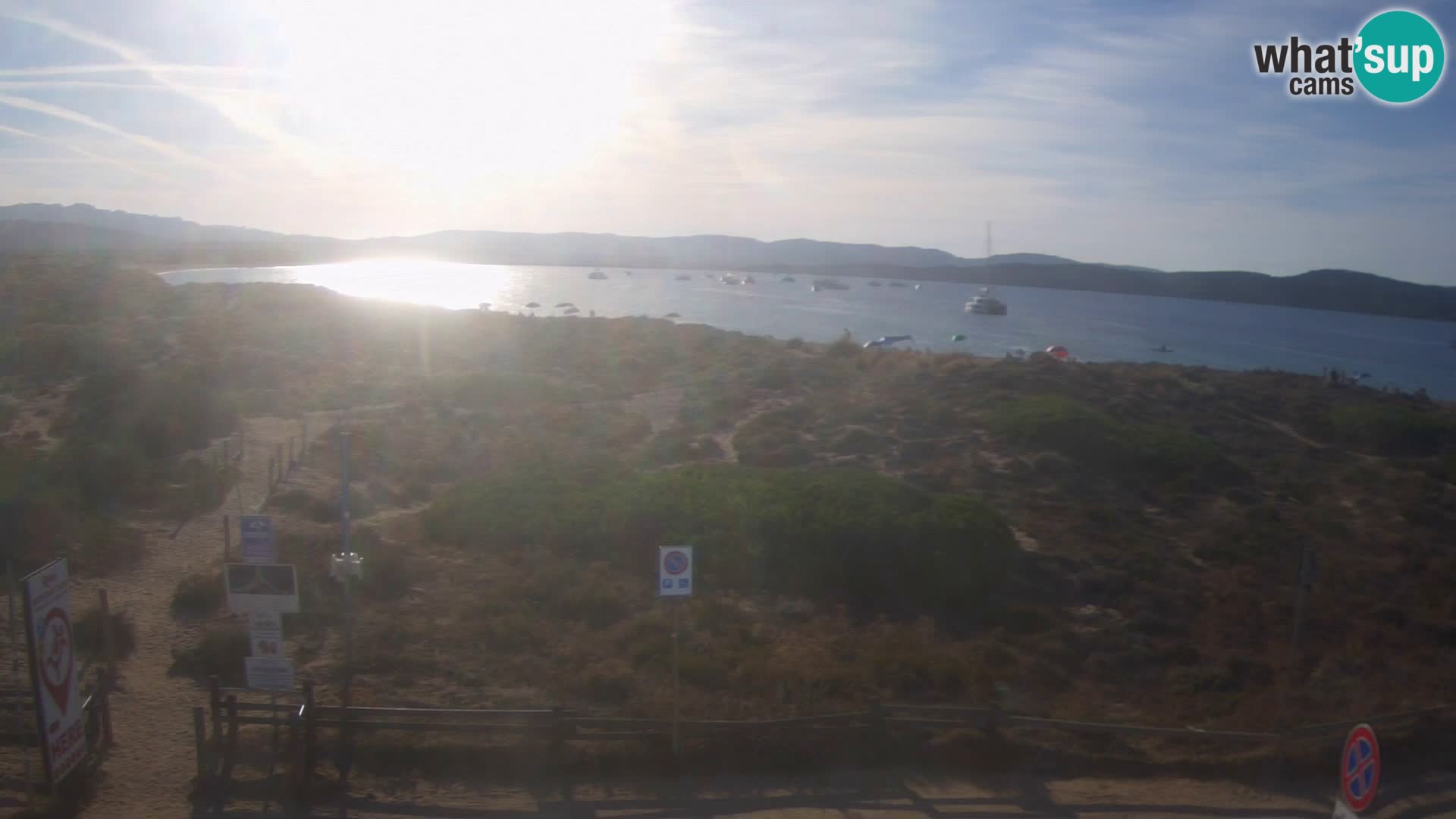 Spletna kamera plaža Porto Pollo – Rupi’s