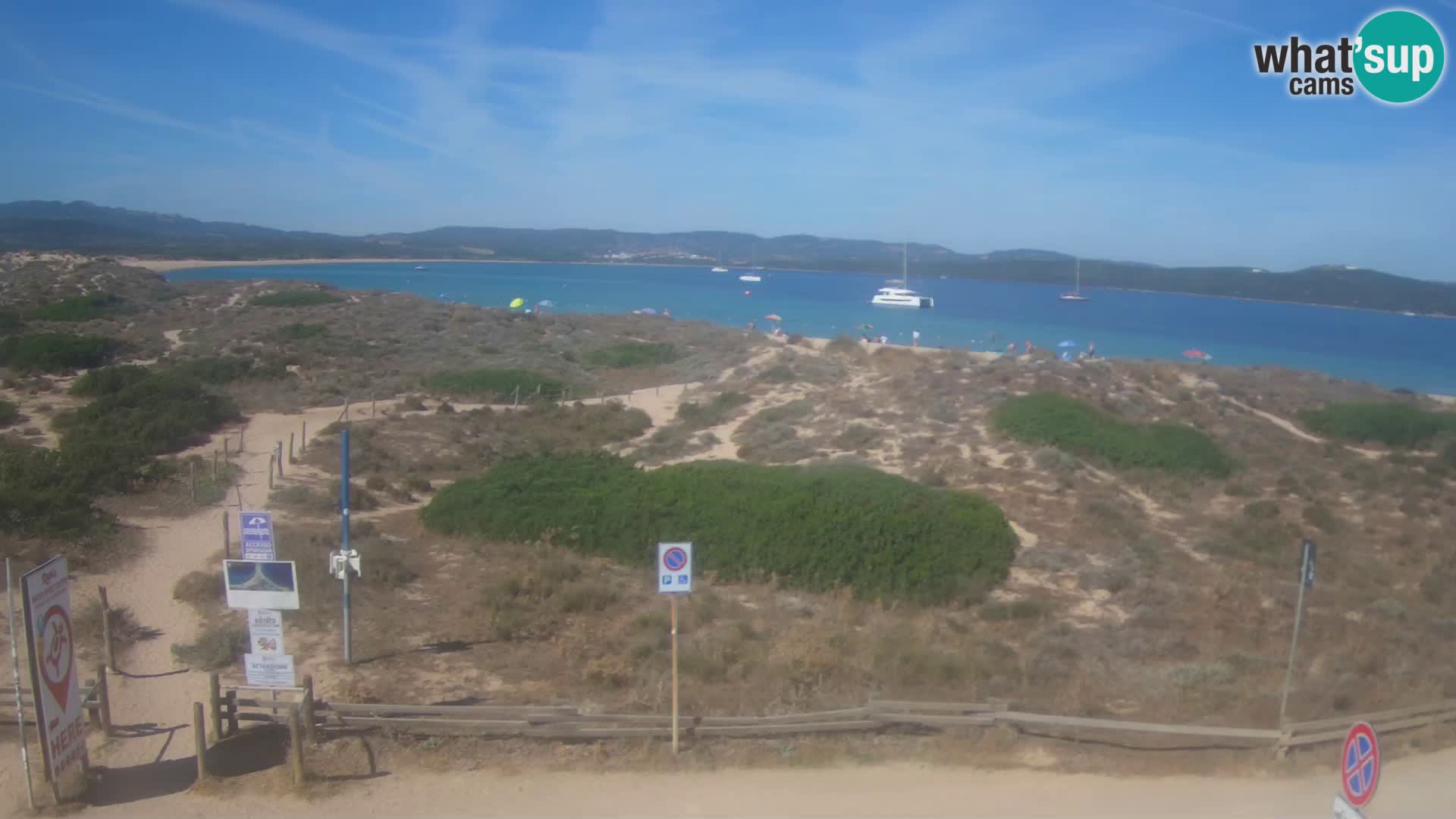 Webcam spiaggia Porto Pollo – Rupi’s bar
