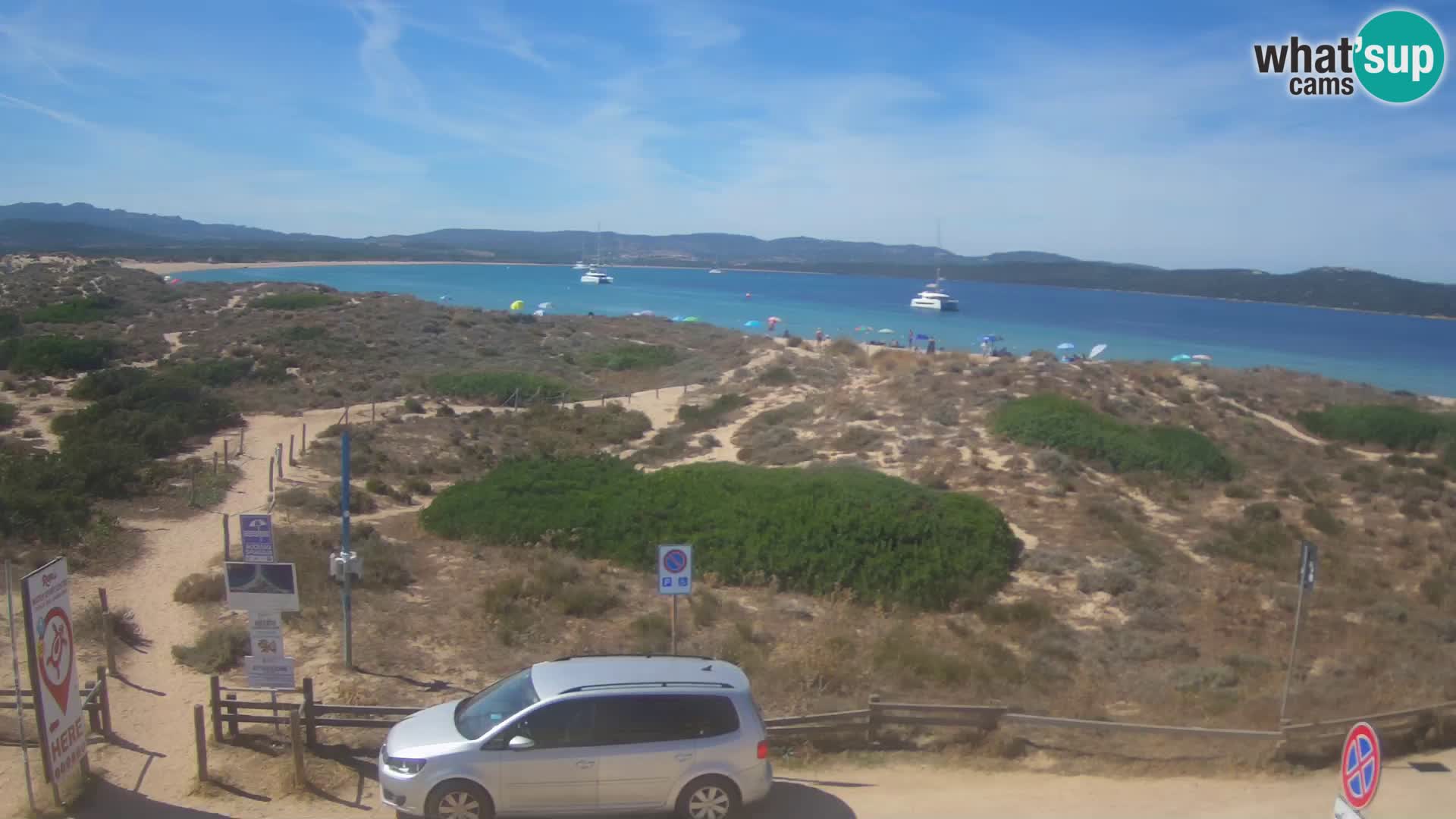 Web kamera plaža Porto Pollo – Rupi’s