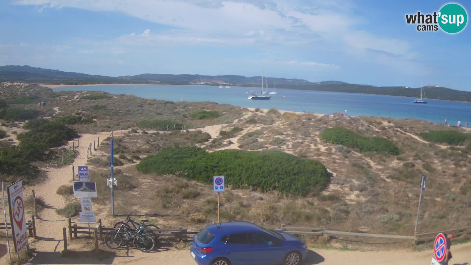 Spletna kamera plaža Porto Pollo – Rupi’s