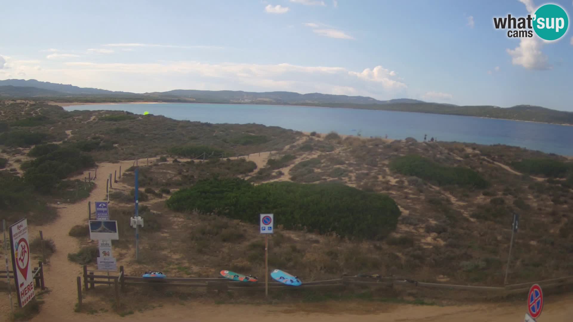 Web kamera plaža Porto Pollo – Rupi’s