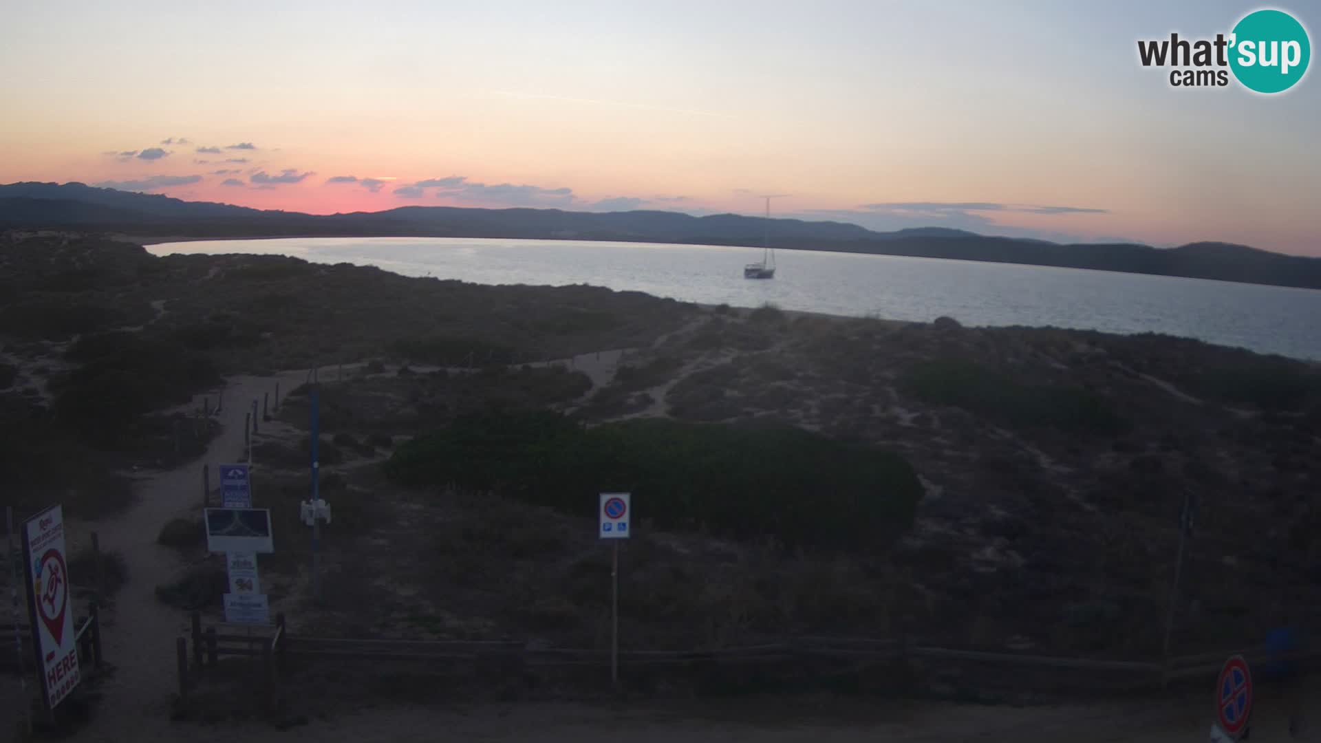 Web kamera plaža Porto Pollo – Rupi’s