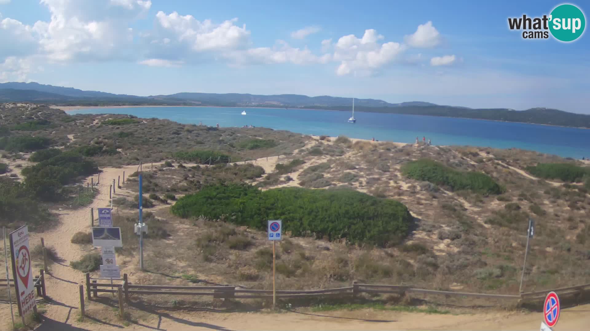 Spletna kamera plaža Porto Pollo – Rupi’s