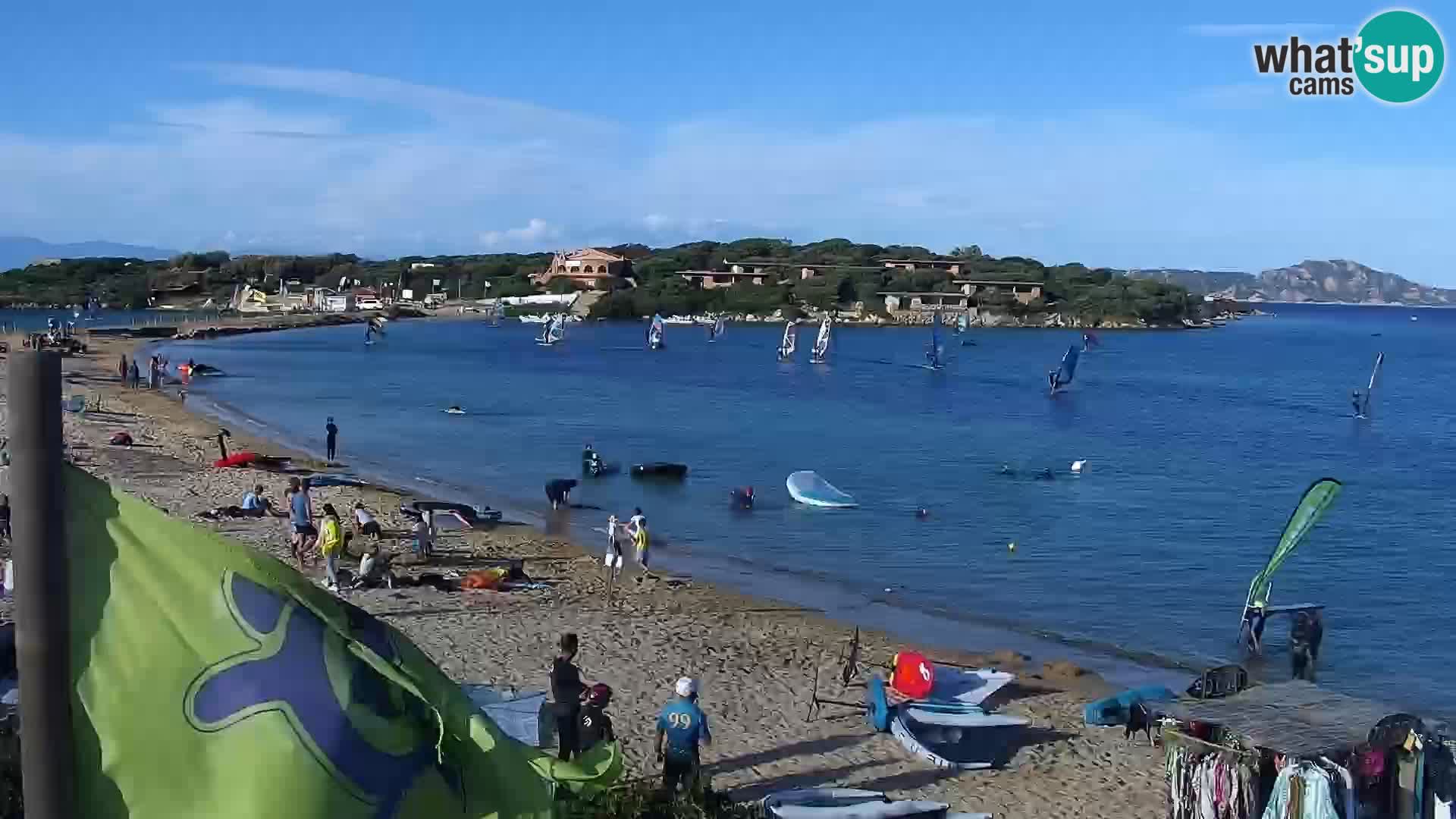 Spletna kamera plaža Porto Pollo – Rupi’s