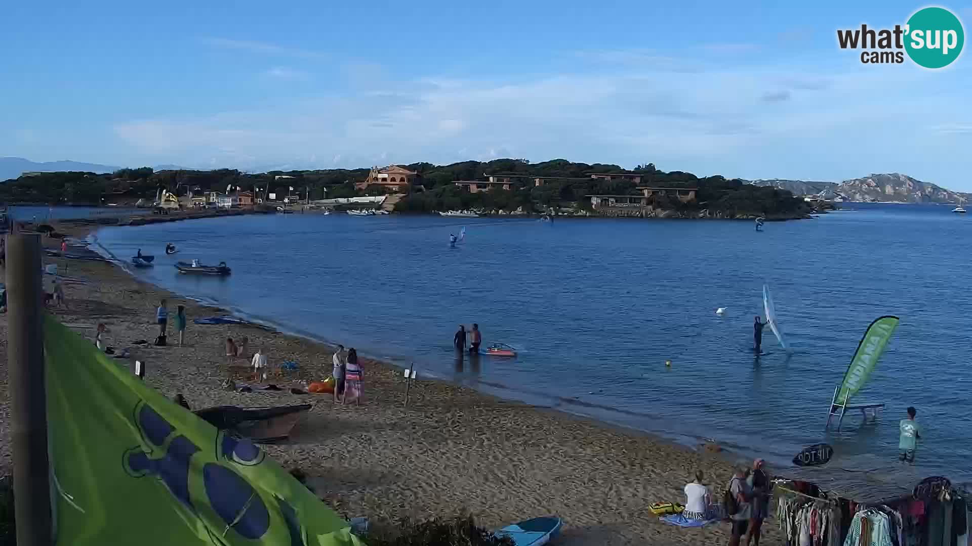 Spletna kamera plaža Porto Pollo – Rupi’s