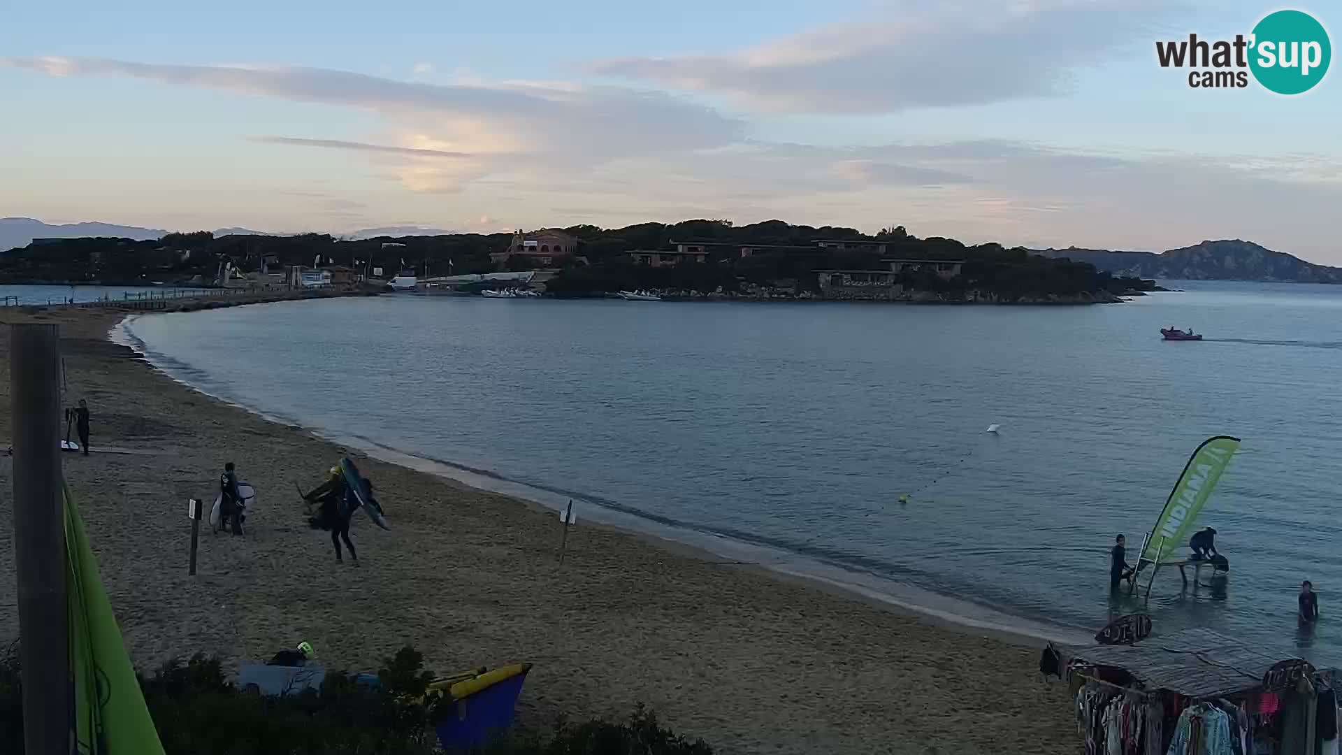 Spletna kamera plaža Porto Pollo – Rupi’s