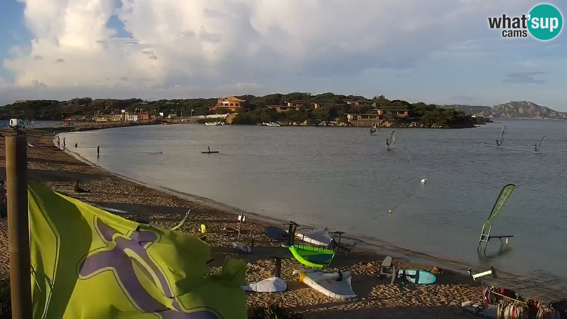 Web kamera plaža Porto Pollo – Rupi’s