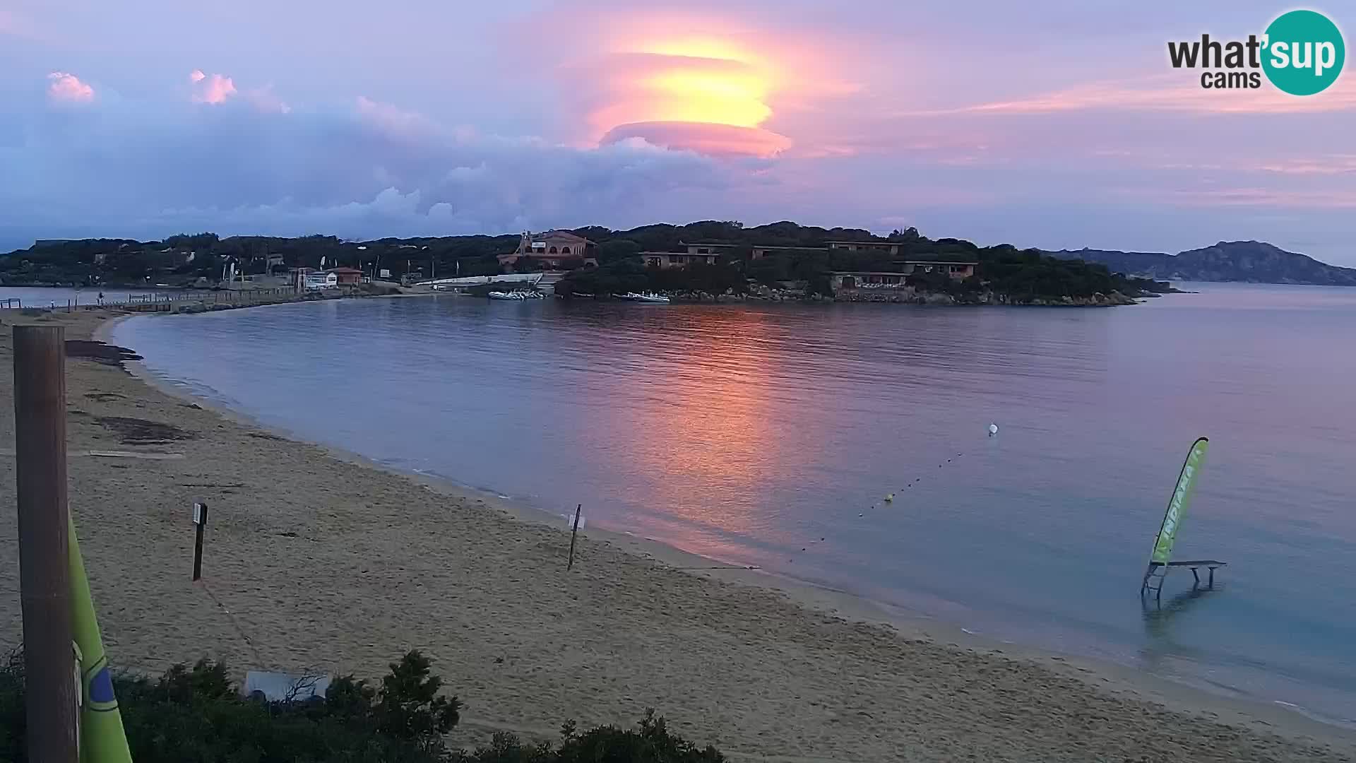 Spletna kamera plaža Porto Pollo – Rupi’s