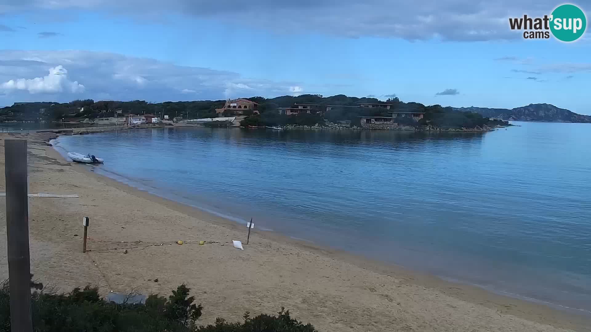 Spletna kamera plaža Porto Pollo – Rupi’s