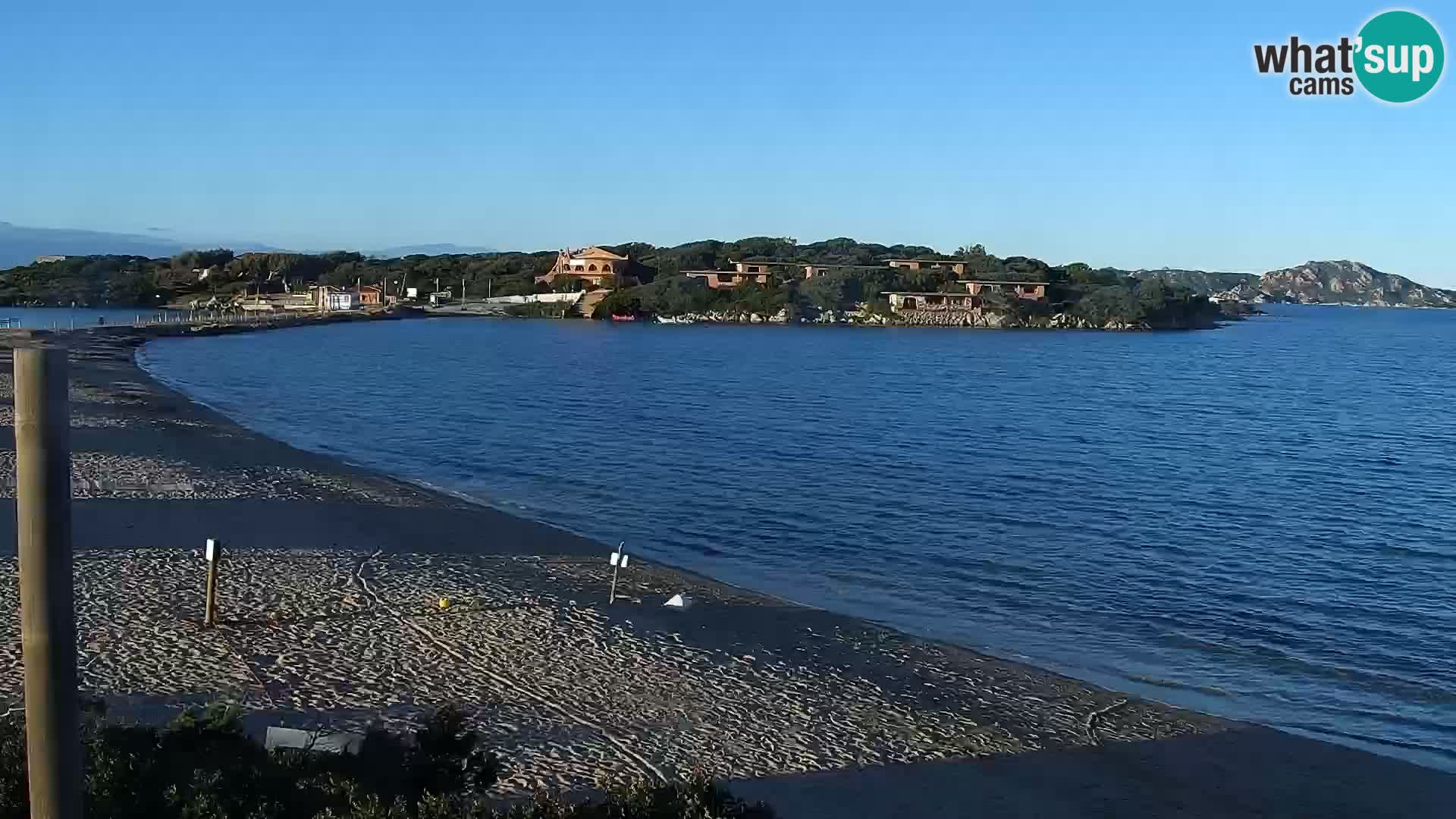 Spletna kamera plaža Porto Pollo – Rupi’s