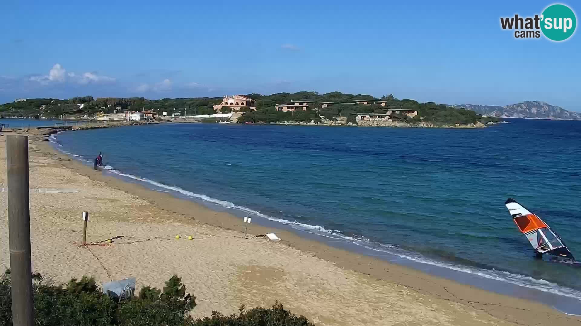 Spletna kamera plaža Porto Pollo – Rupi’s