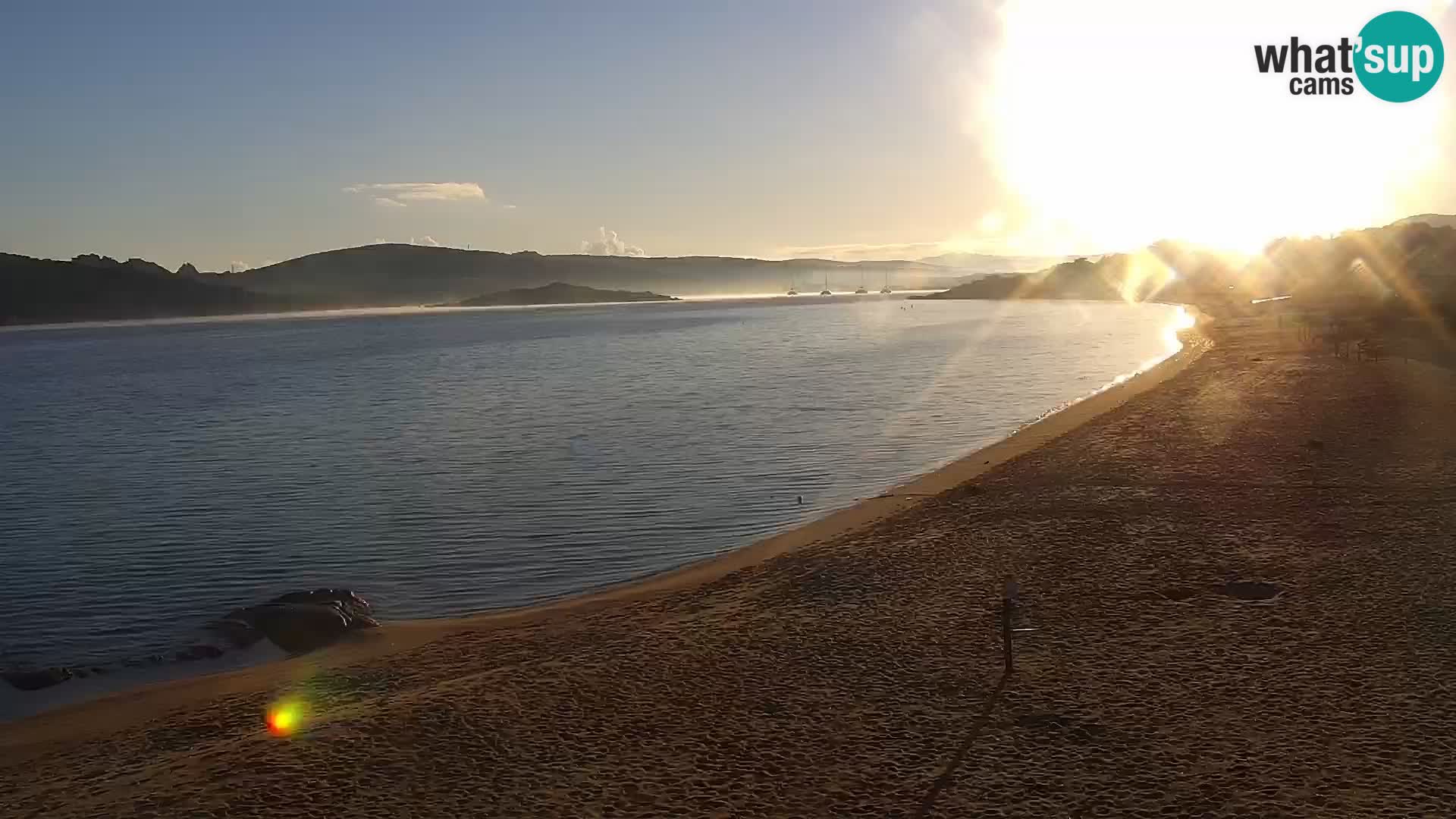 Spletna kamera plaža Porto Pollo – Rupi’s
