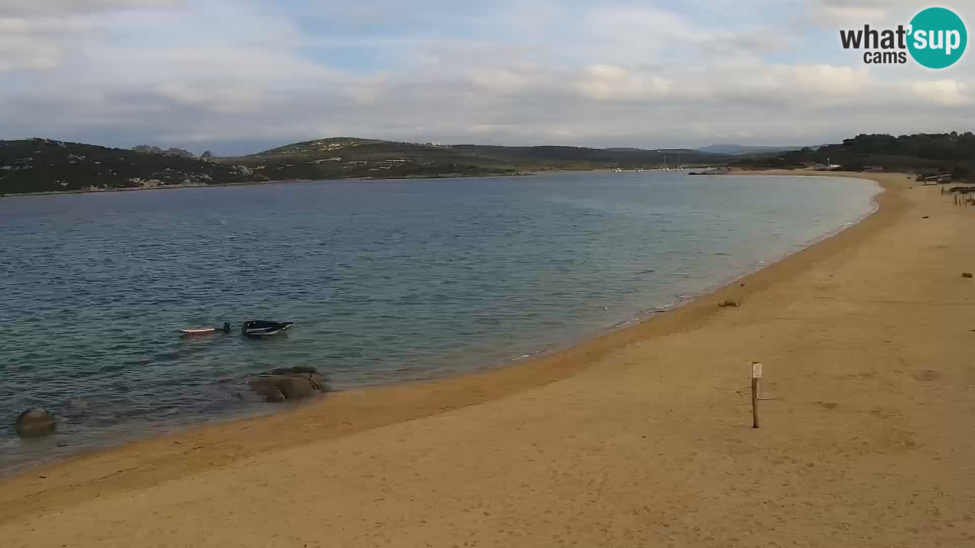 Spletna kamera plaža Porto Pollo – Rupi’s