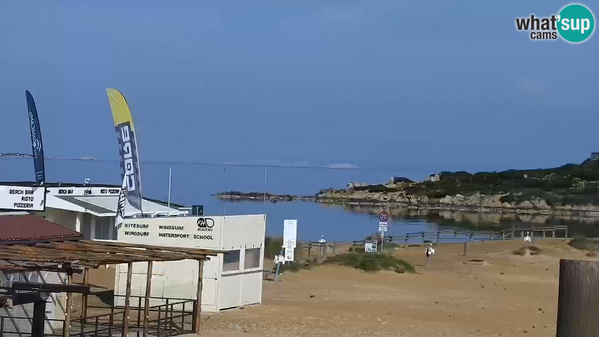 Web kamera plaža Porto Pollo – Rupi’s