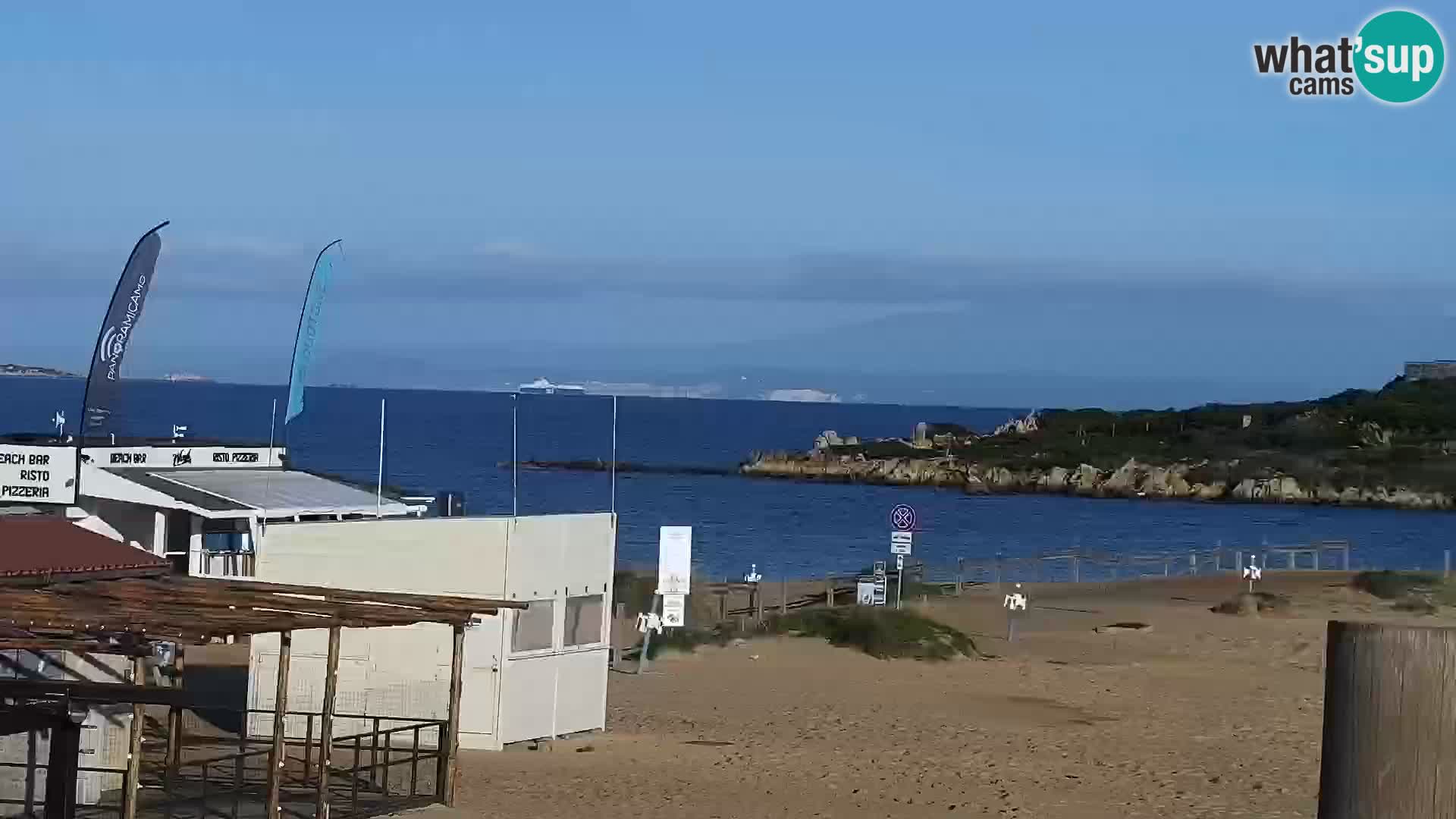 Web kamera plaža Porto Pollo – Rupi’s