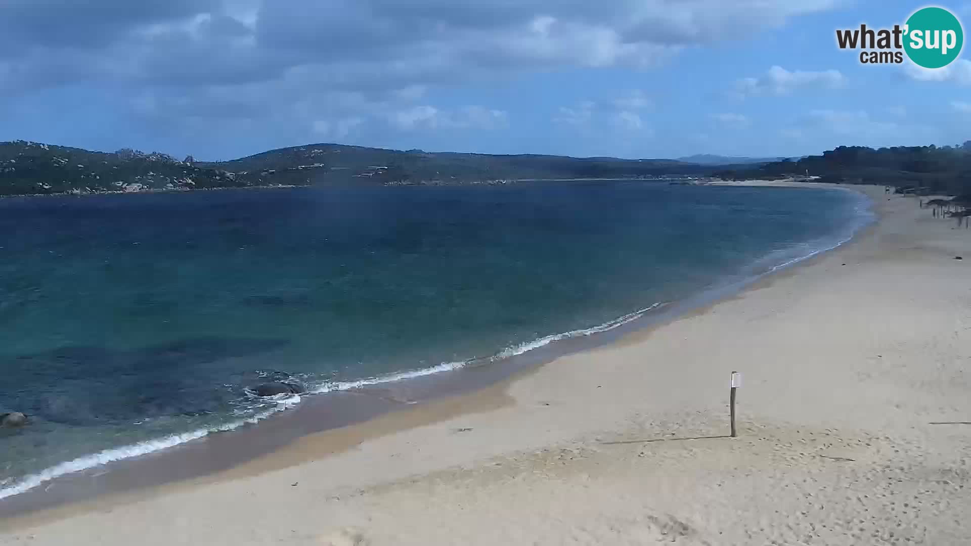 Spletna kamera plaža Porto Pollo – Rupi’s