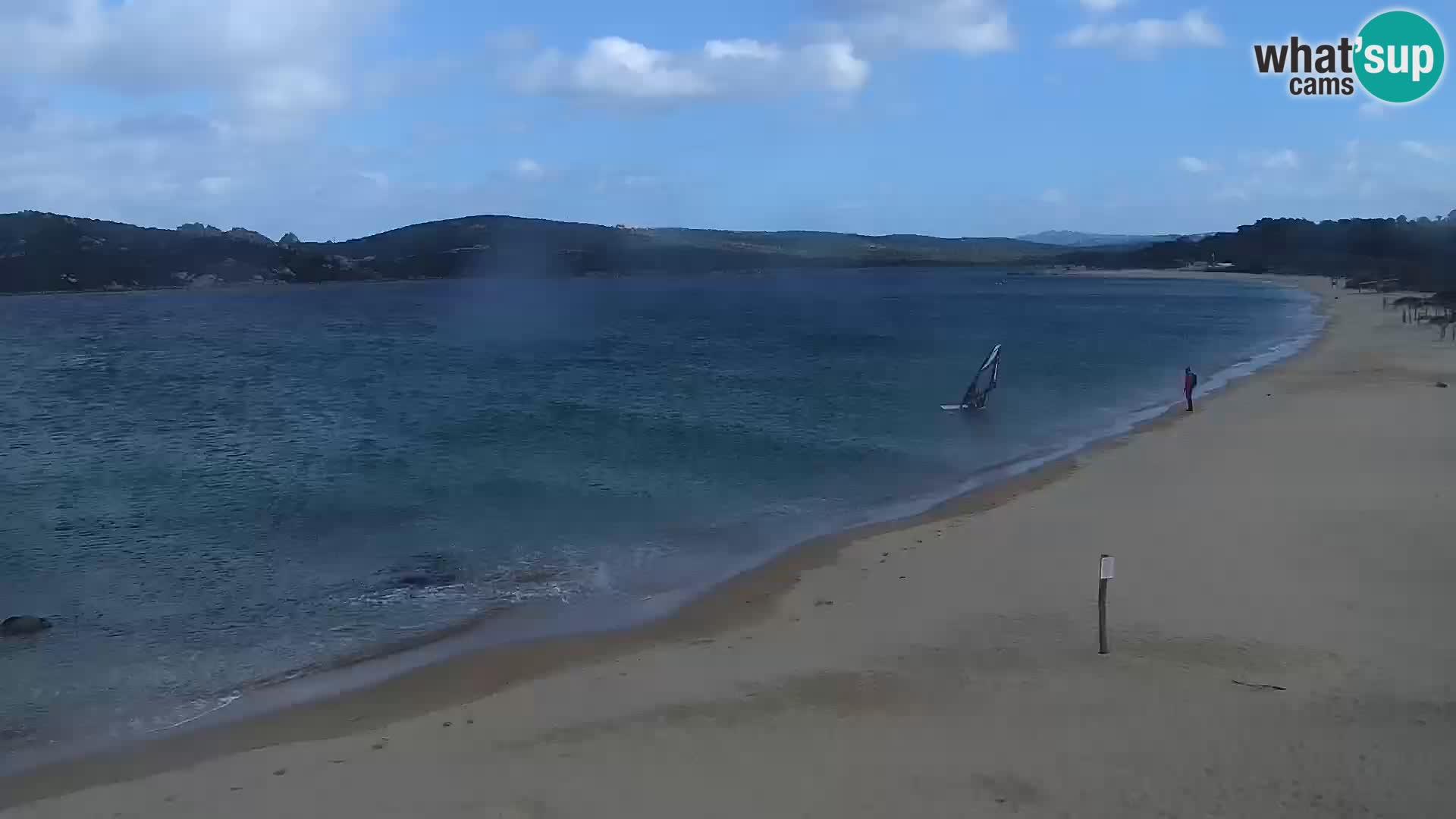 Spletna kamera plaža Porto Pollo – Rupi’s