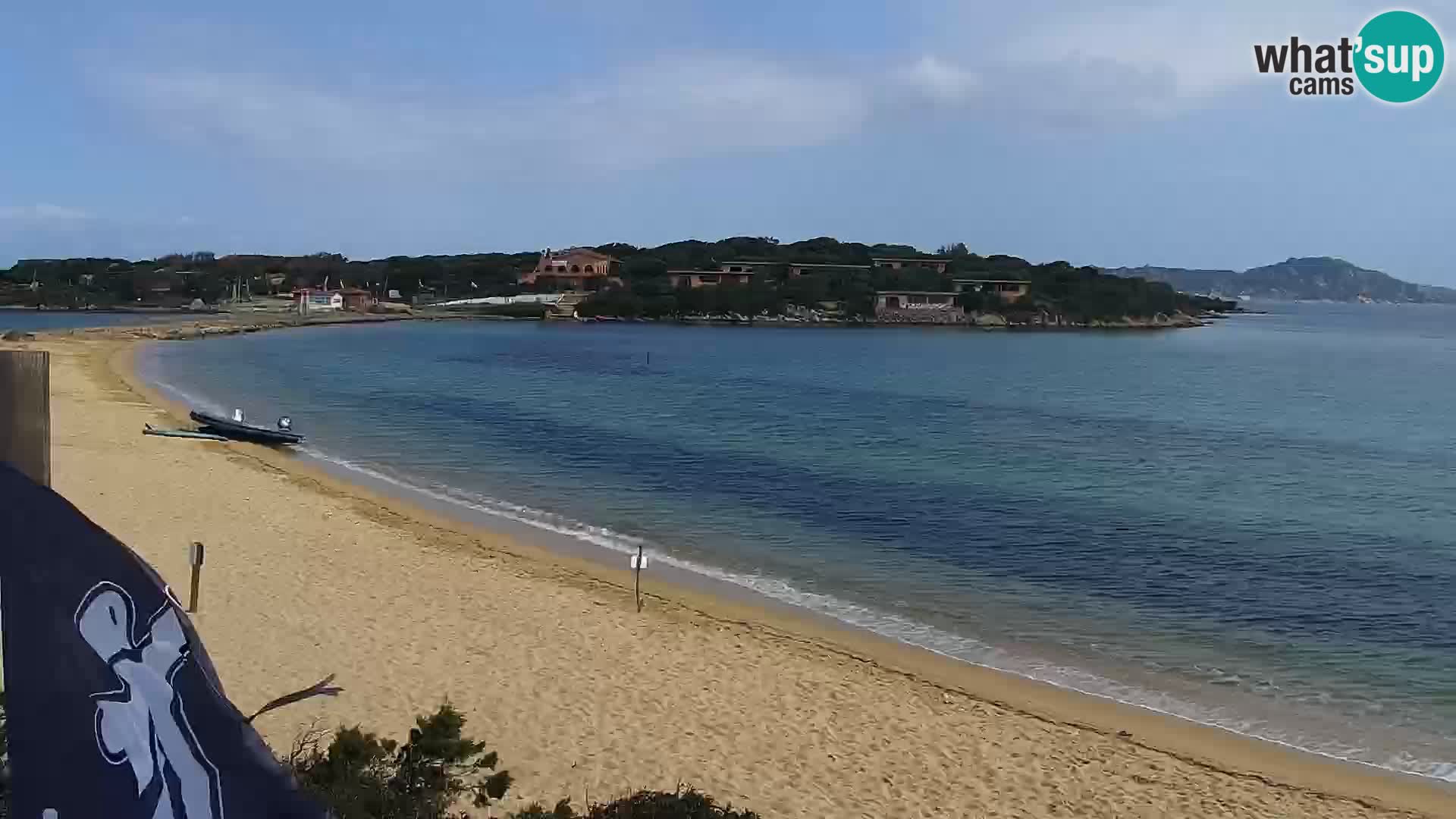 Web kamera plaža Porto Pollo – Rupi’s