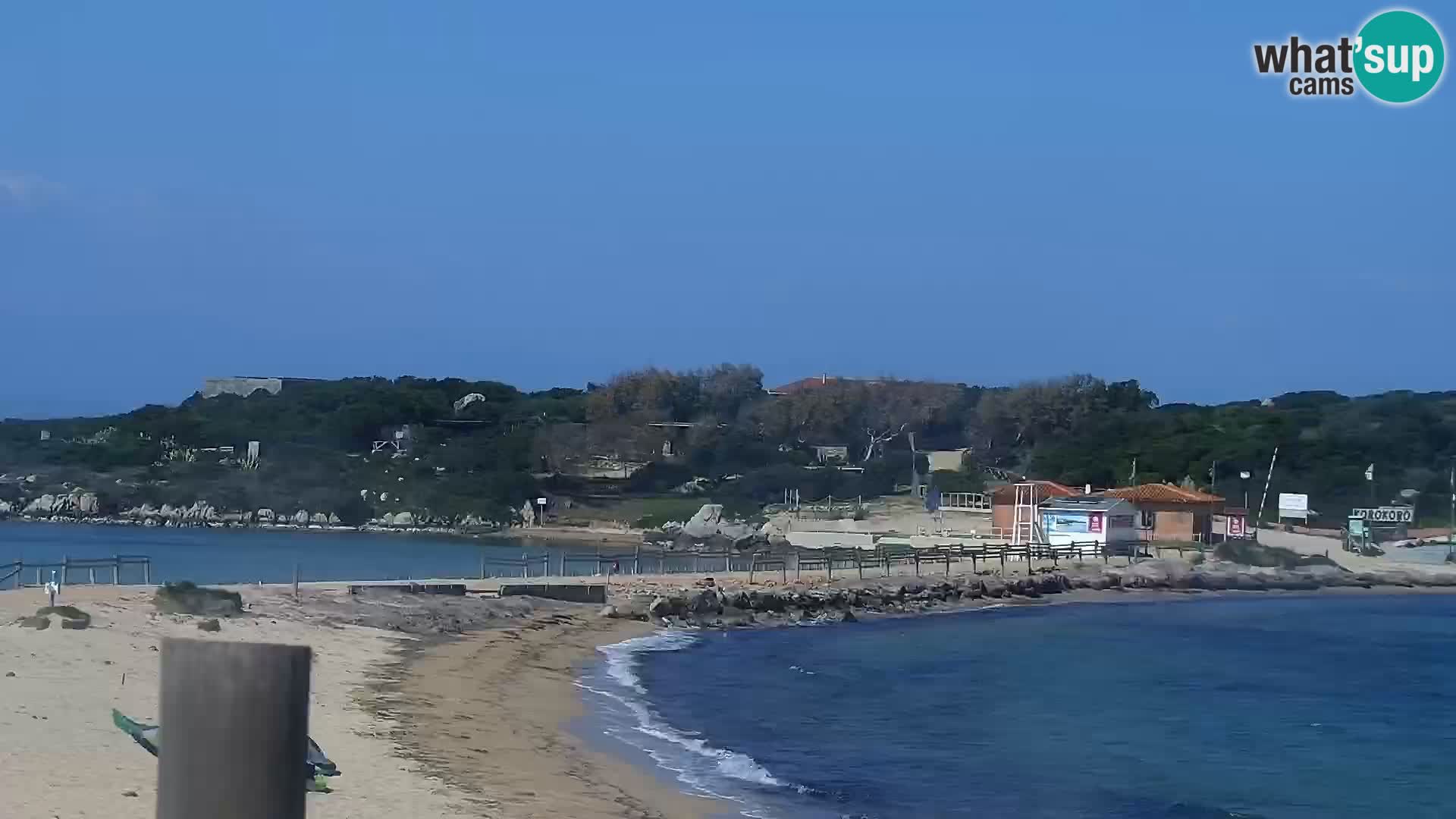 Web kamera plaža Porto Pollo – Rupi’s