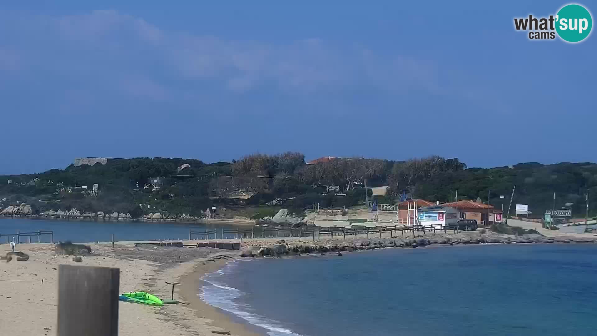 Spletna kamera plaža Porto Pollo – Rupi’s