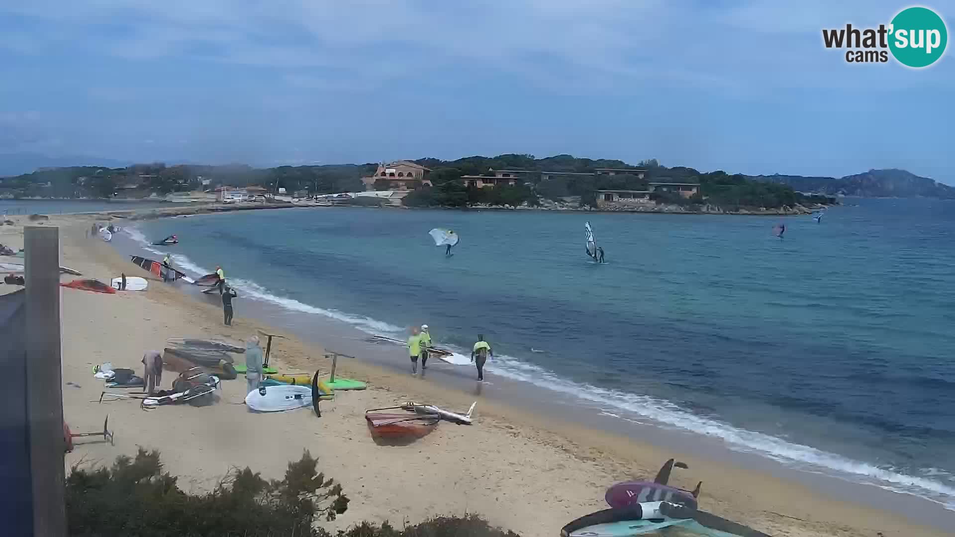 Spletna kamera plaža Porto Pollo – Rupi’s