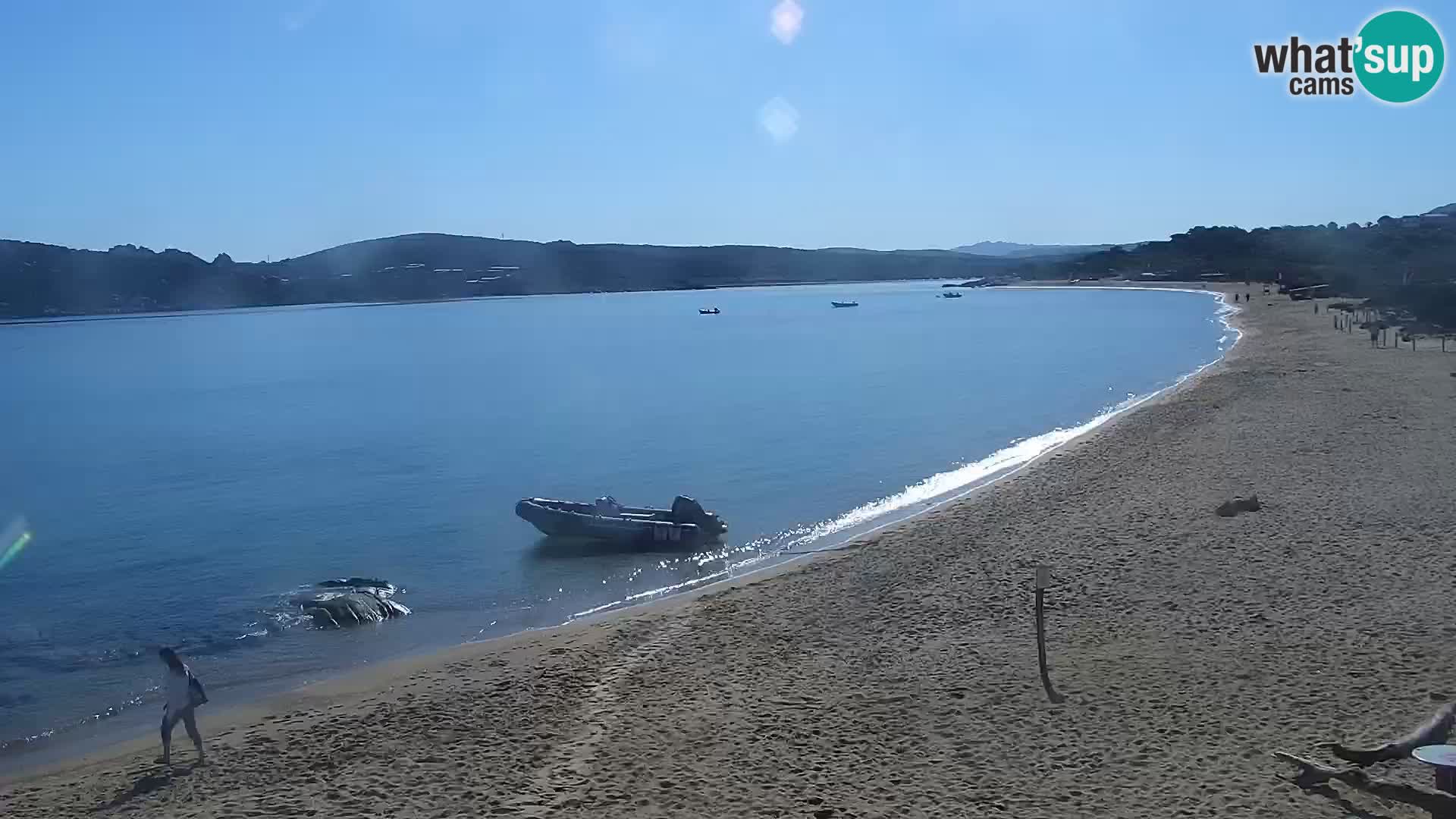 Spletna kamera plaža Porto Pollo – Rupi’s
