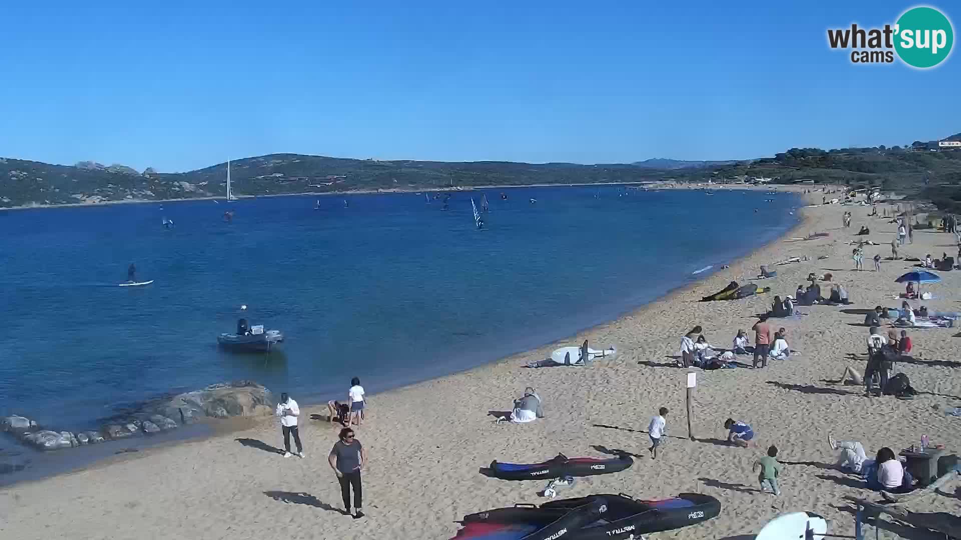 Web kamera plaža Porto Pollo – Rupi’s