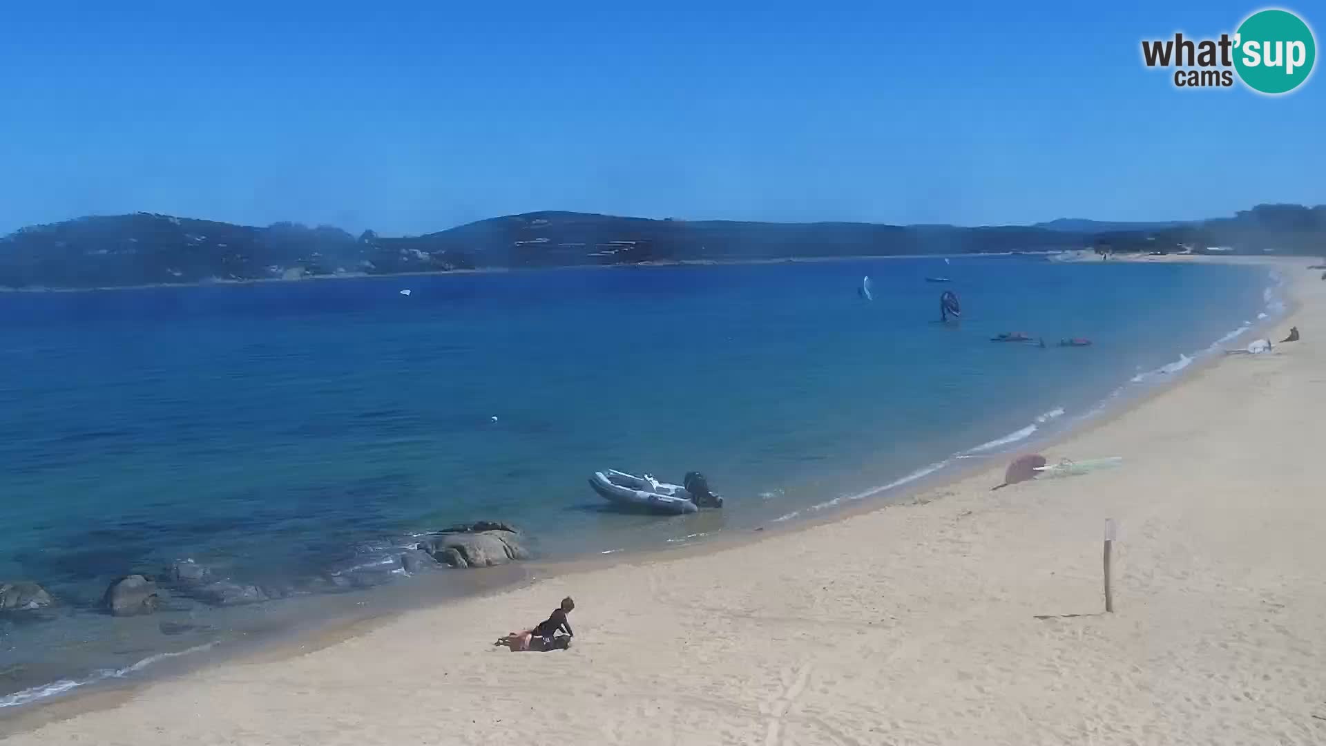 Spletna kamera plaža Porto Pollo – Rupi’s