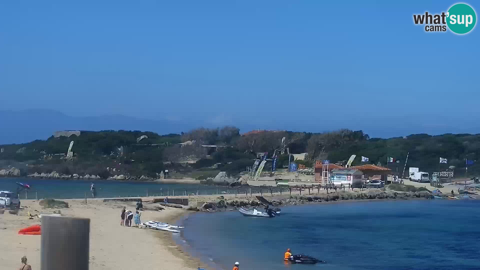 Spletna kamera plaža Porto Pollo – Rupi’s
