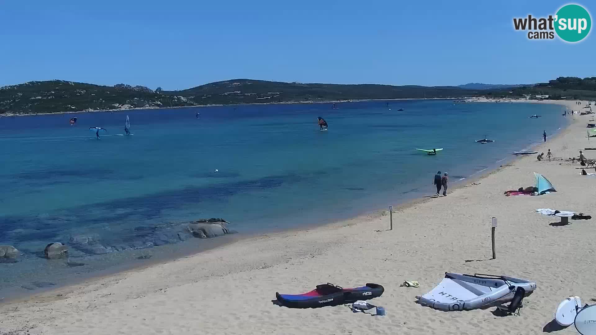 Spletna kamera plaža Porto Pollo – Rupi’s