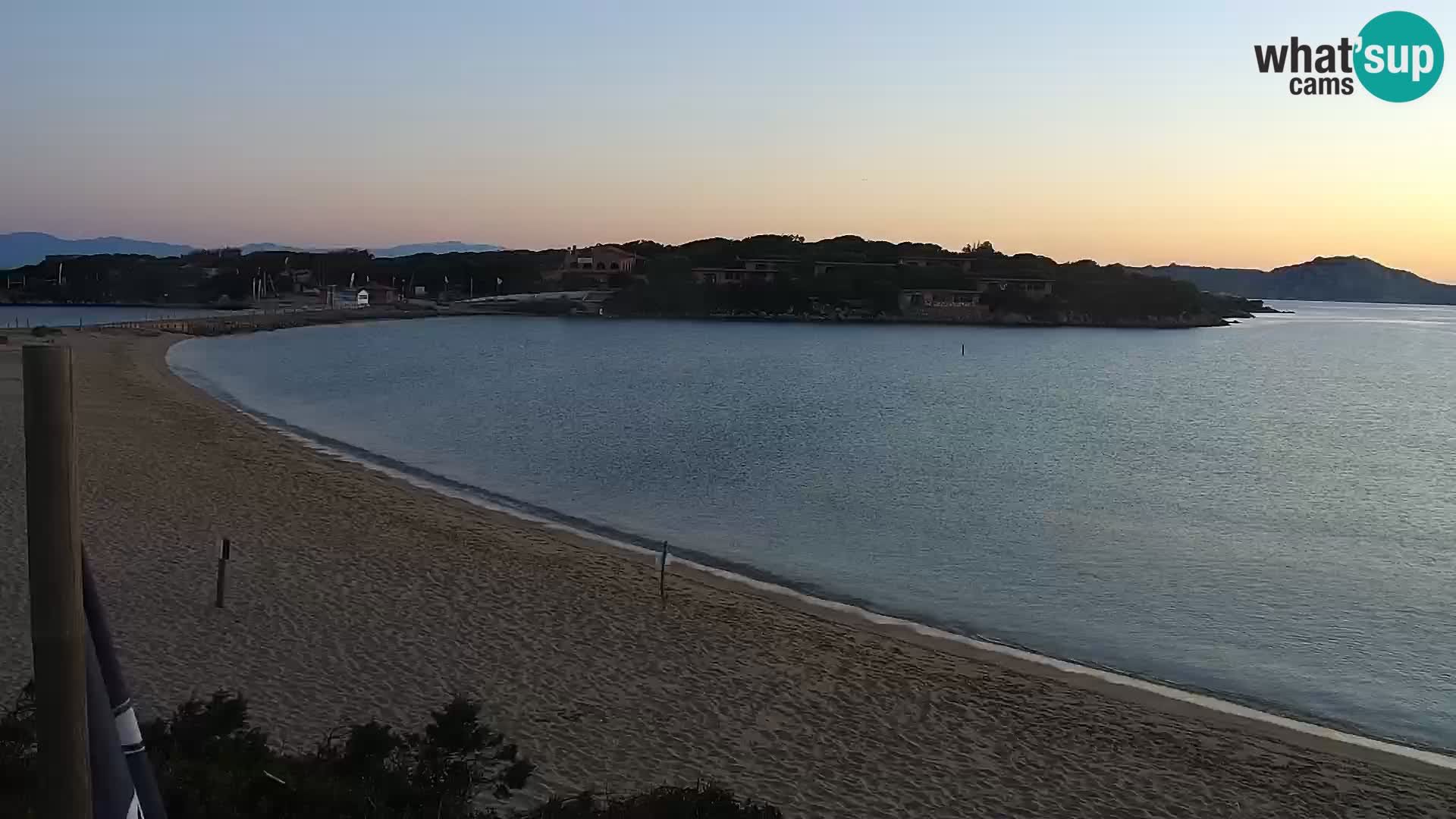 Spletna kamera plaža Porto Pollo – Rupi’s