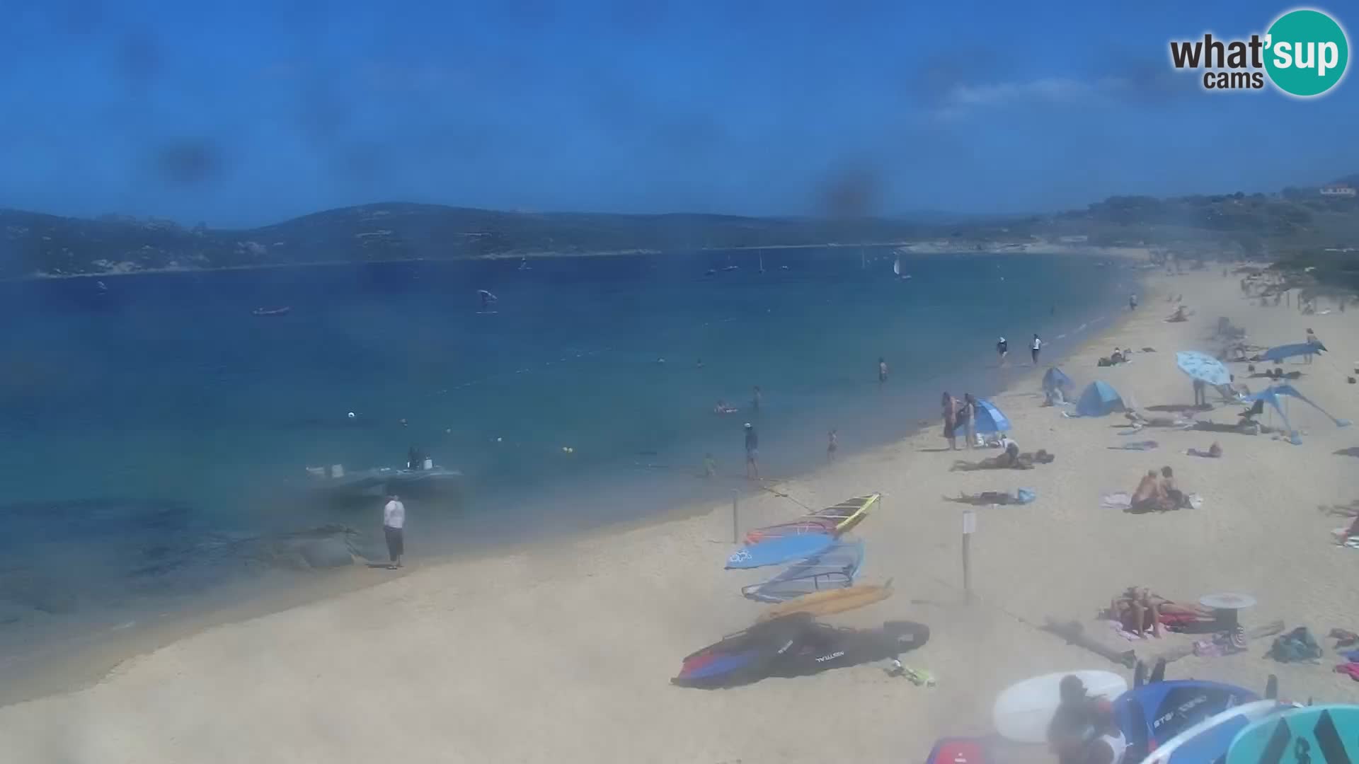 Spletna kamera plaža Porto Pollo – Rupi’s